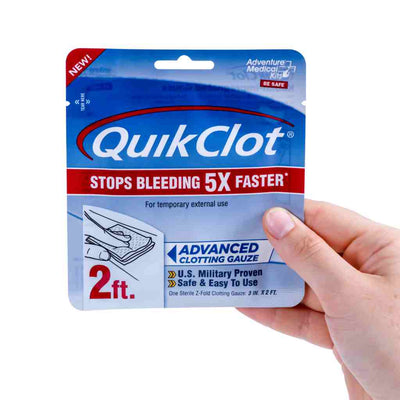 adventure-medical-kits-quikclot-garza-emostatica-3-x-2-garza-coagulante-avanzata image 3