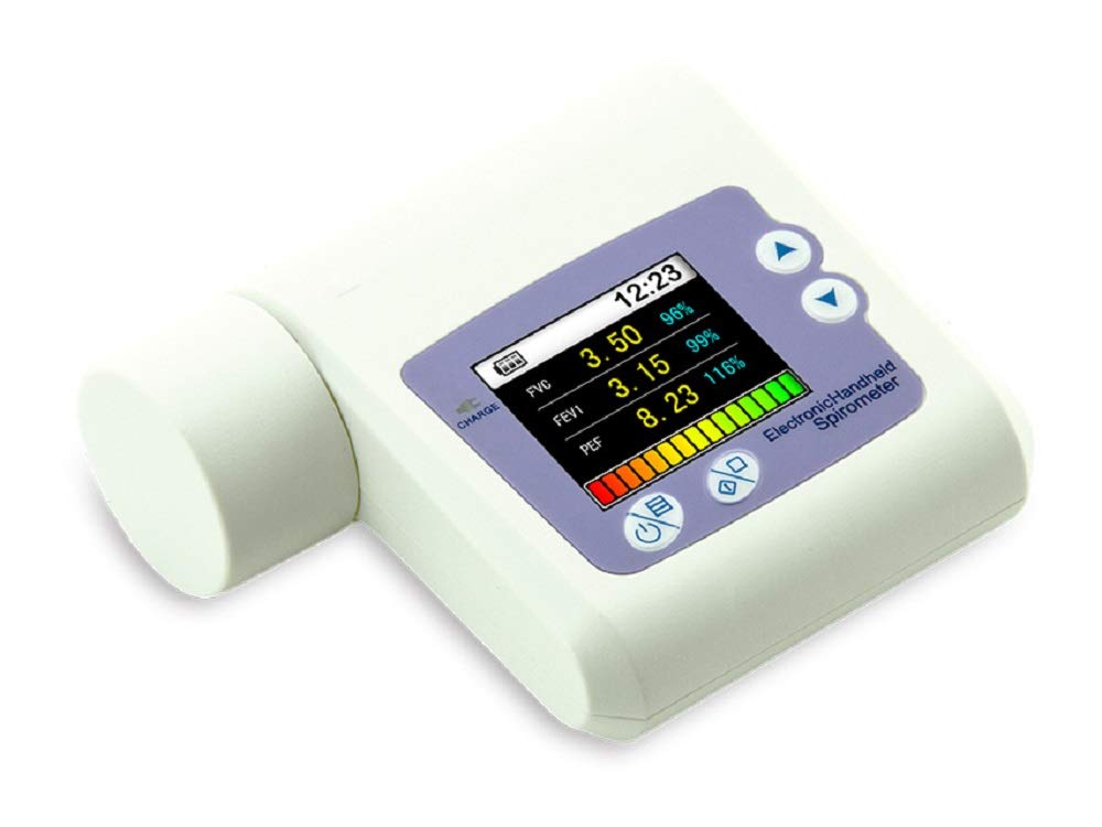 gima-33535-spirometro-tascabile-sp-10-con-bluetooth-misura-fvc-fev1-pef image 1