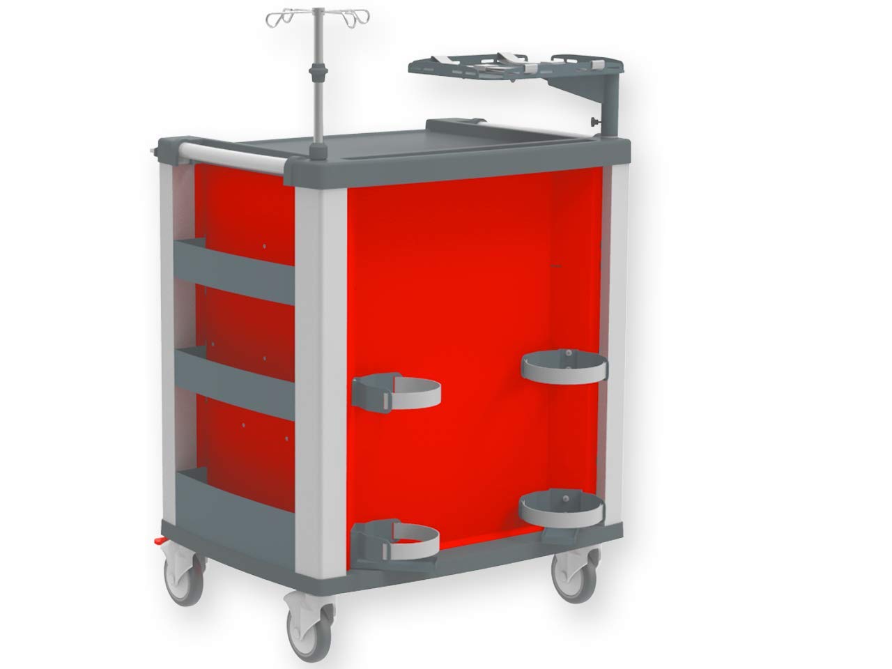 gima-compact-medium-carrello-emergenza-in-alluminio-5-cassetti-rosso-804x616xh97 image 3