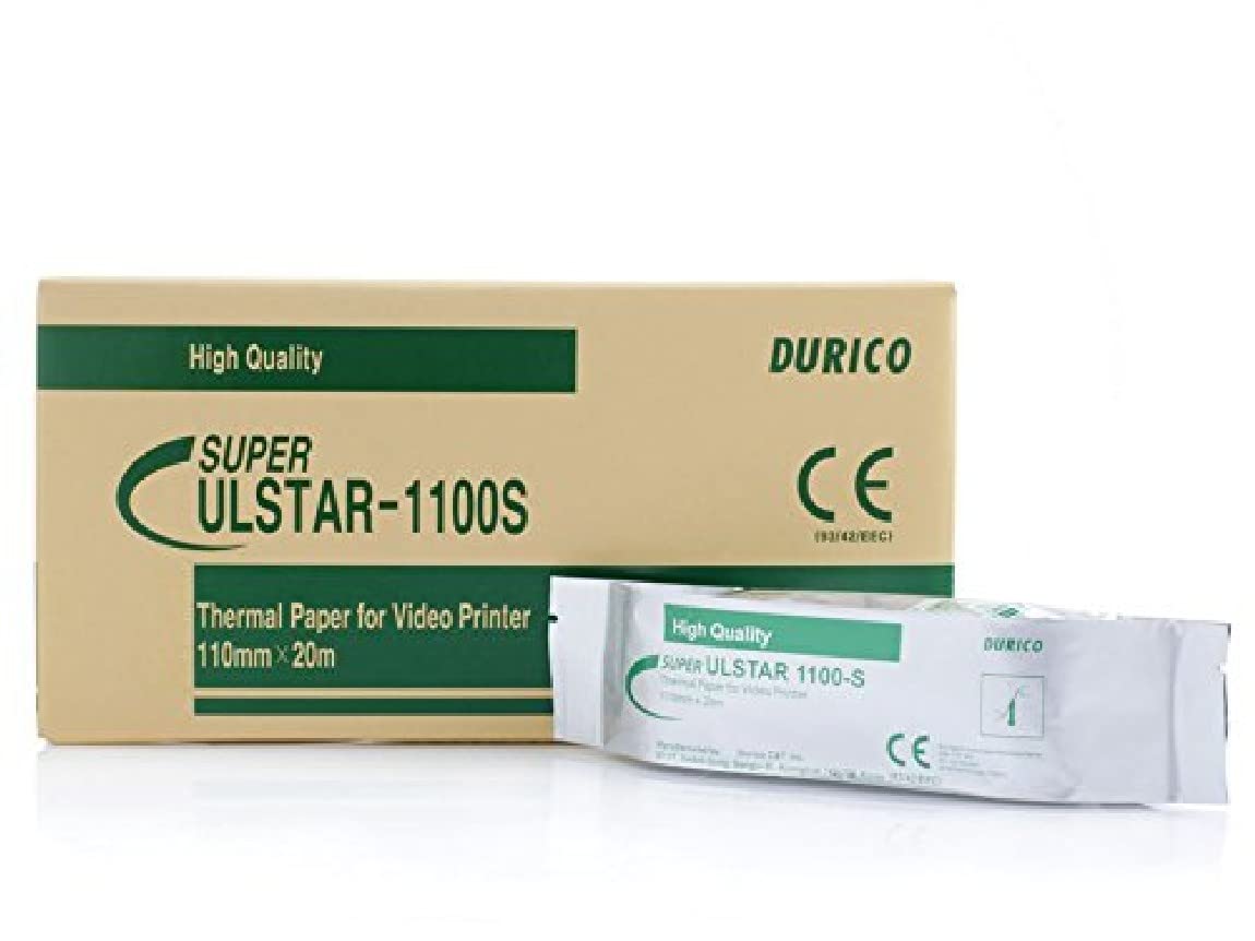 durico-72750-carta-videostampante-compatibile-sony-upp-110s-110-mm-x-20-m-5-roto image 1