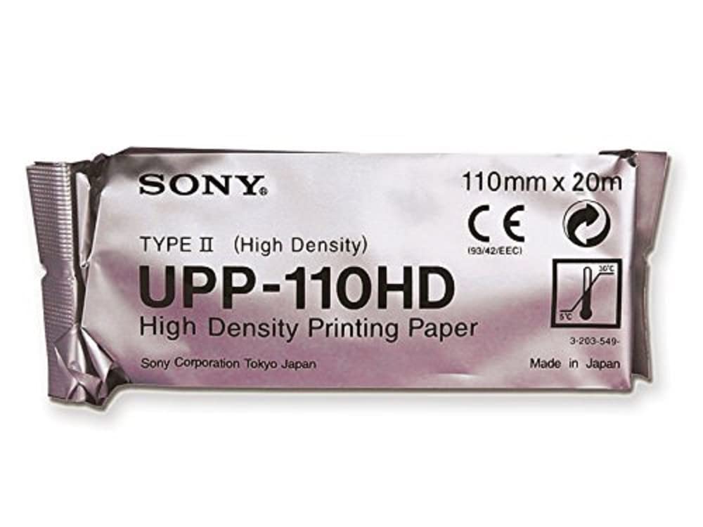 gima-72726-carta-termica-compatibile-sony-upp-110hd-confezione-da-10-rotoli image 1
