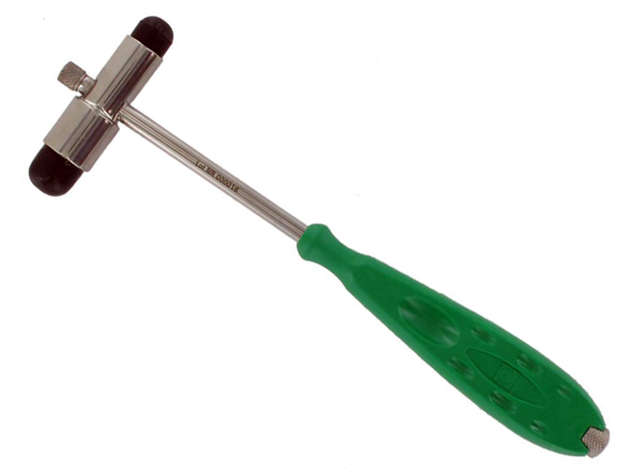 gima-31270-martelletto-neurologico-buck-gima-2000-verde-con-ago-e-agesimetro-sen image 2
