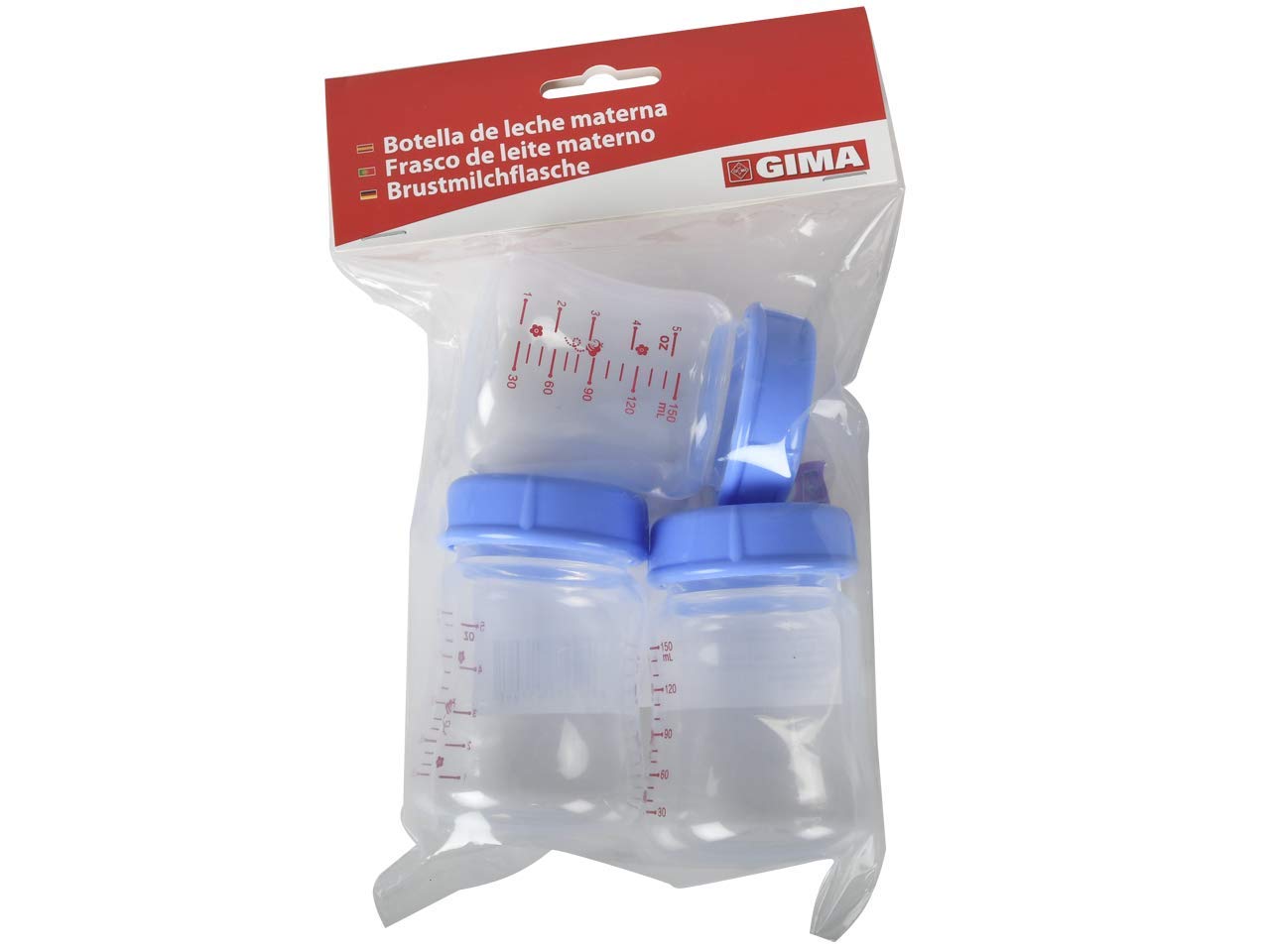 gima-set-3-bottiglie-latte-materno-150-ml-con-coperchio-ricambio-per-tiralatte-e image 4