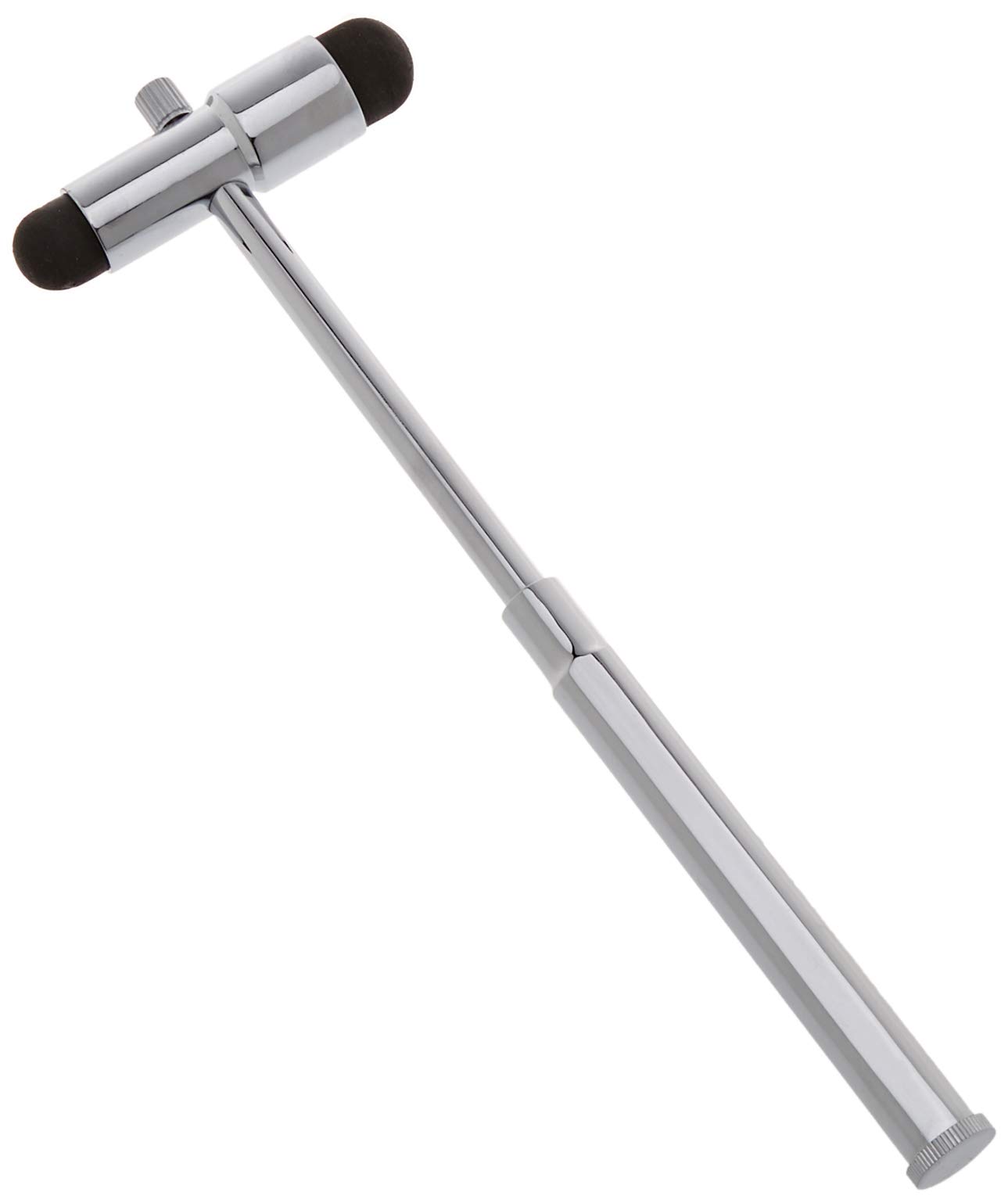 gima-31251-martelletto-neurologico-buck-classico-in-ottone-cromato-18-cm-con-ago image 1