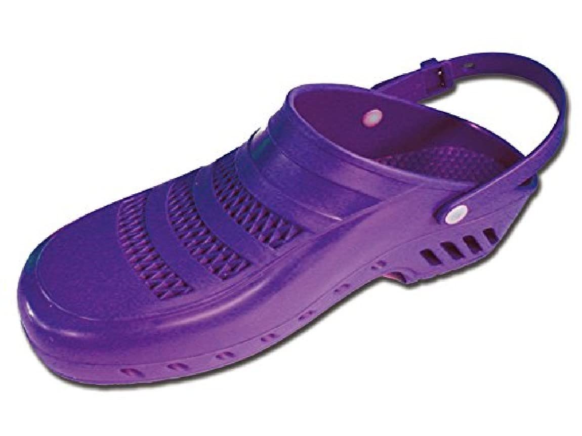 gima-26258-zoccoli-professionali-sanitari-con-cinturino-e-fori-taglia-41-42-verd image 1