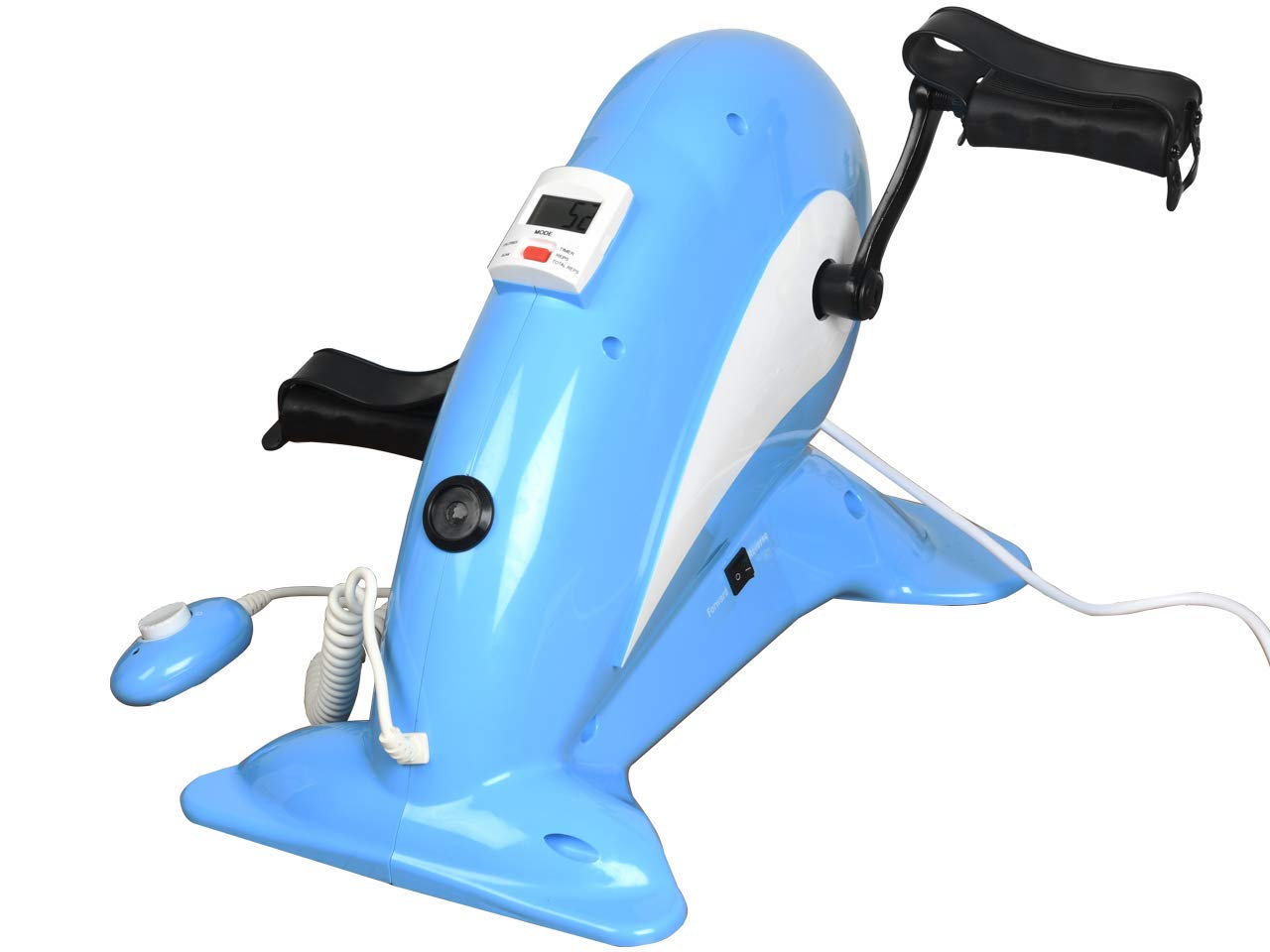 gima-43152-esercitatore-a-pedale-elettrico-con-display-per-ciclismo-indoor-e-ria image 1