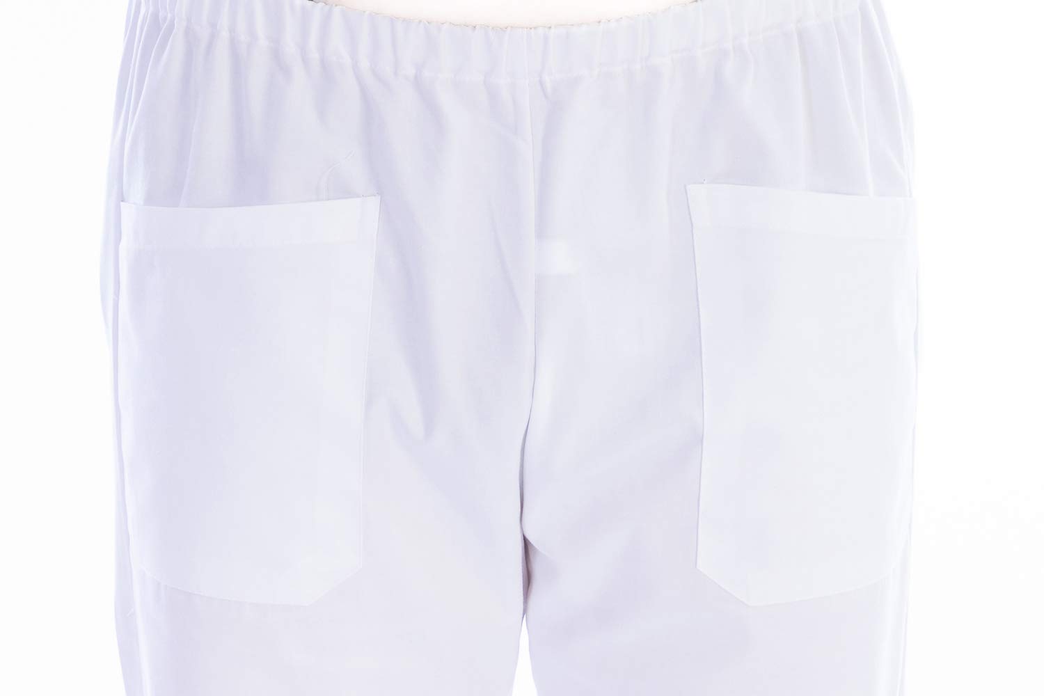 gima-pantalone-da-divisa-ospedaliera-unisex-bianco-in-cotone-e-poliestere-elasti image 7
