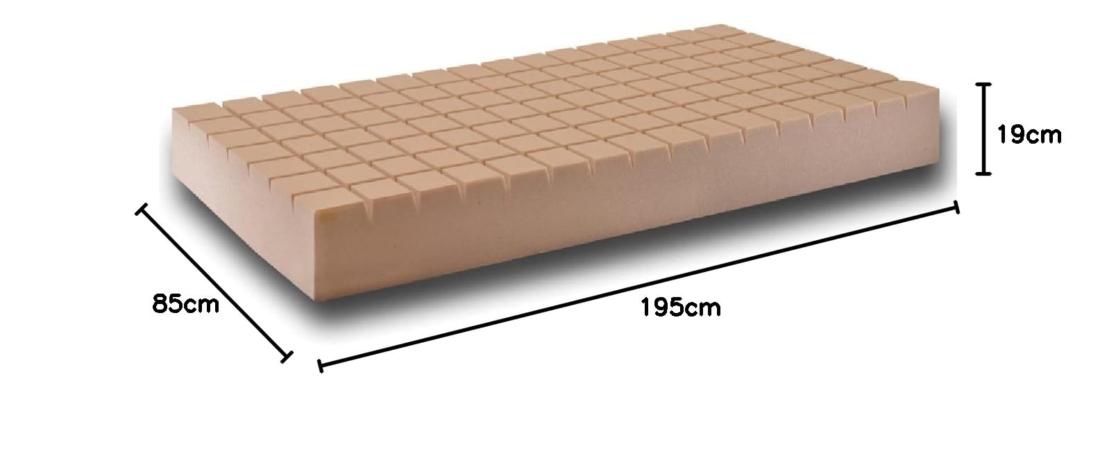 gima-27692-materasso-antidecubito-in-poliuretano-espanso-195-x-85-x-14-cm-ignifu image 2