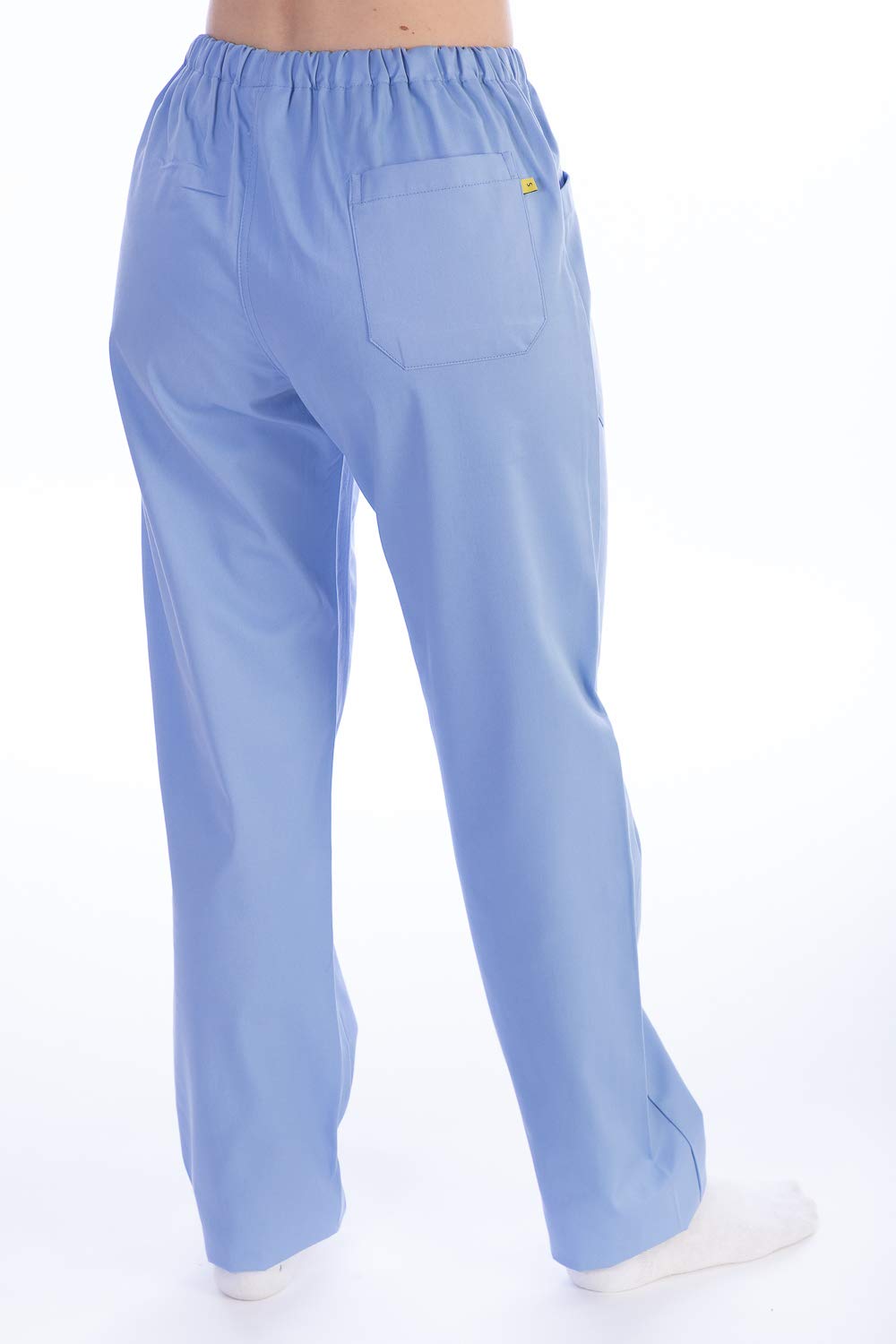 gima-21511-pantalone-da-divisa-ospedaliera-unisex-azzurro-cotone-poliestere-tagl image 2