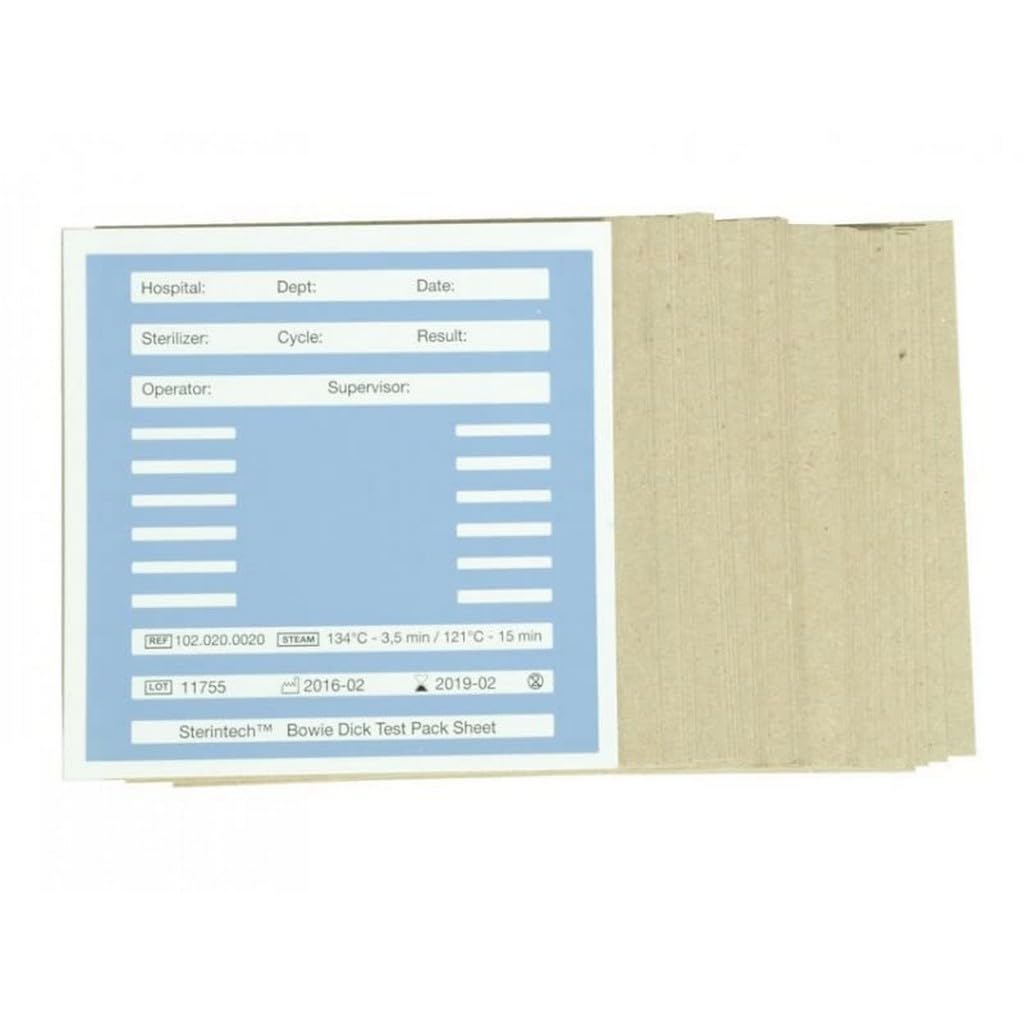 gima-35950-pacchetto-test-bowie-e-dick-confezione-da-20-conforme-en-285-e-iso-11 image 1