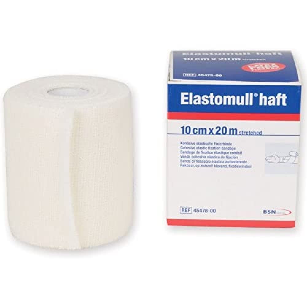 gima-elastomull-59219-benda-coesiva-elastica-di-ritenzione-20-m-x-10-cm-autoades image 1