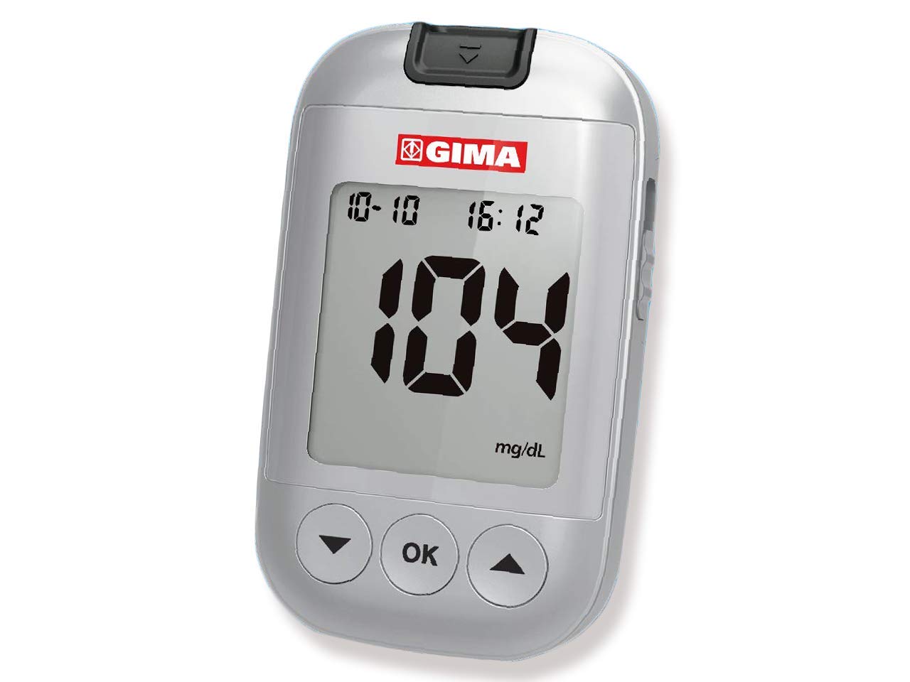 gima-24108-glucometro-mg-dl-per-controllo-e-monitoraggio-del-glucosio-nel-sangue image 1