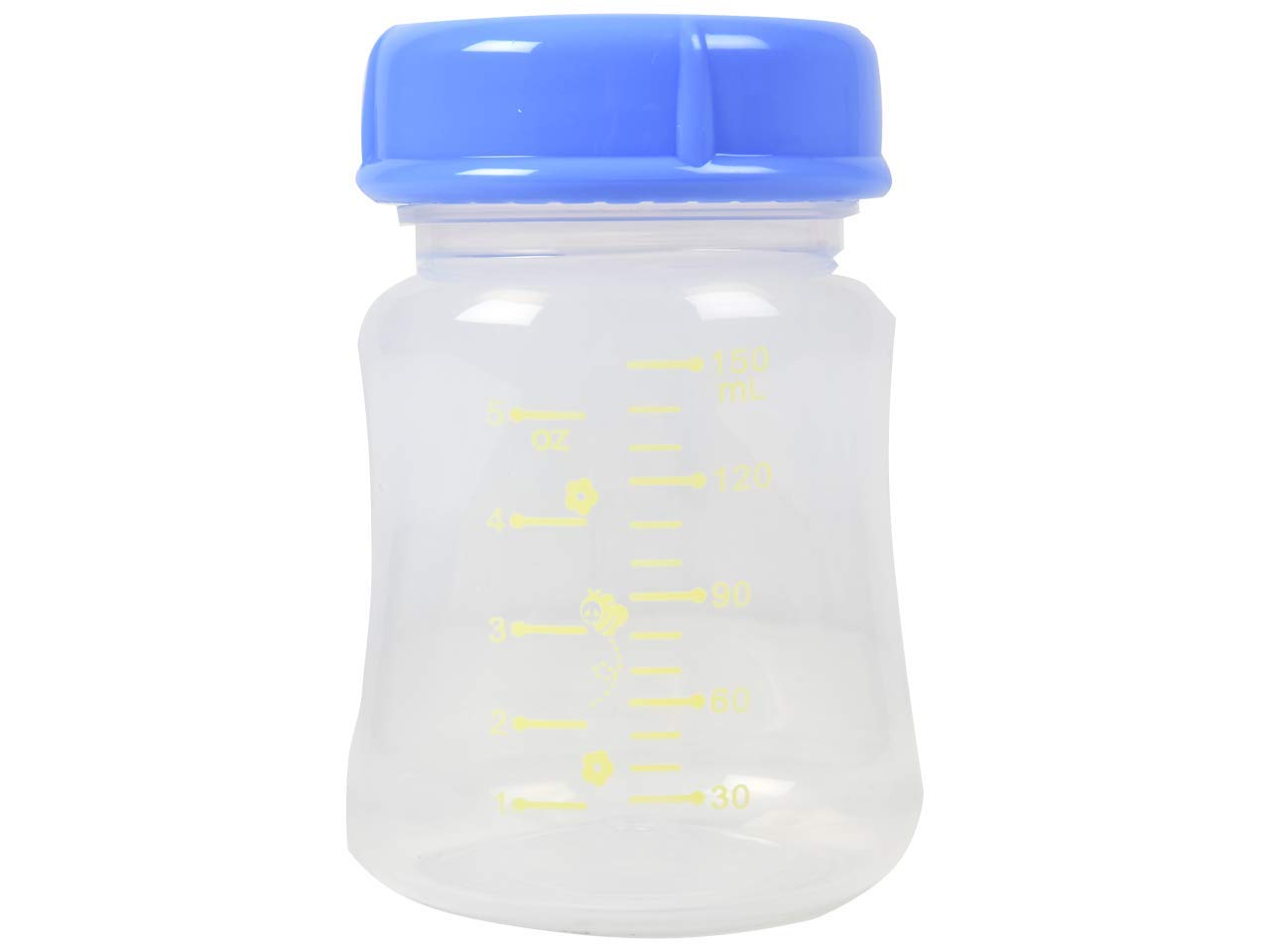 gima-set-3-bottiglie-latte-materno-150-ml-con-coperchio-ricambio-per-tiralatte-e image 1