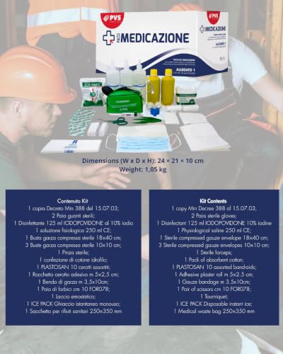 gima-pacco-reintegro-per-kit-pronto-soccorso-senza-sfigmomanometro-con-dispositi image 8