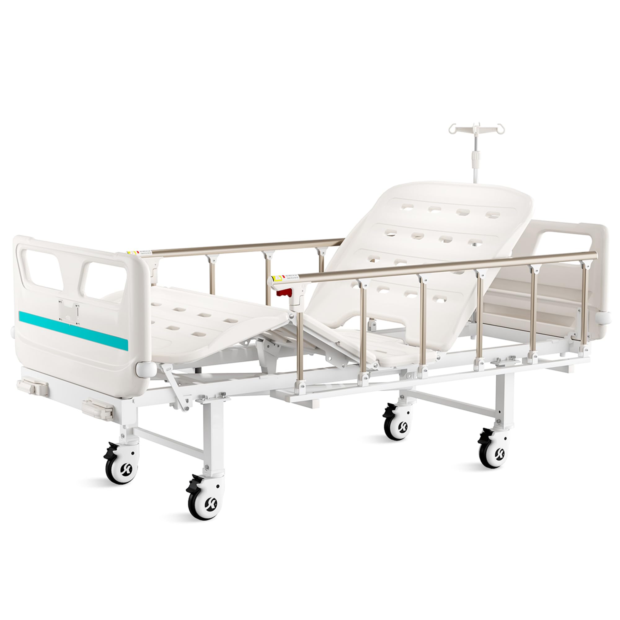 gima-44740-letto-ospedaliero-manuale-a-3-sezioni-con-altezza-variabile-2-manovel image 3