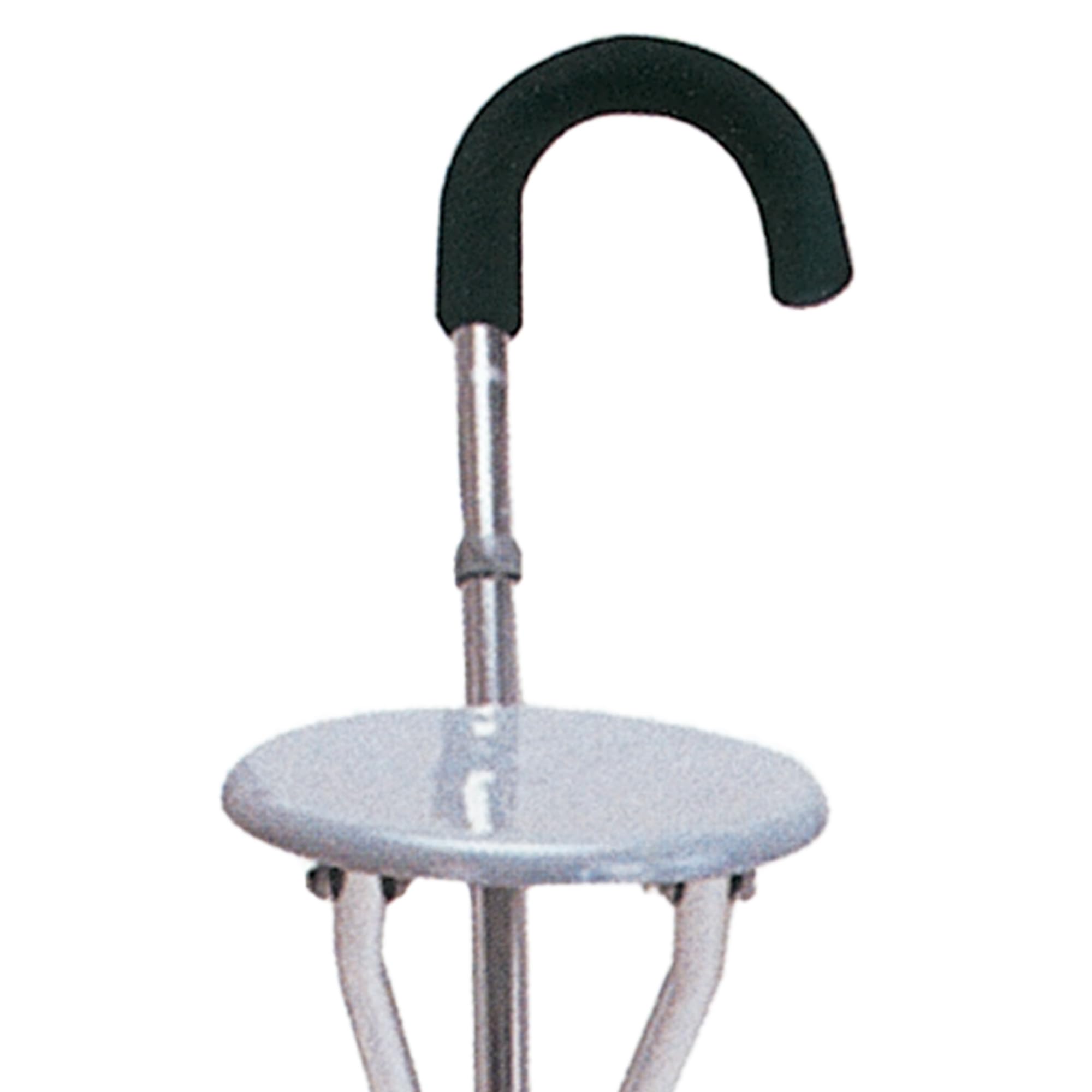 gima-43060-bastone-con-sedile-pieghevole-alluminio-argento image 4