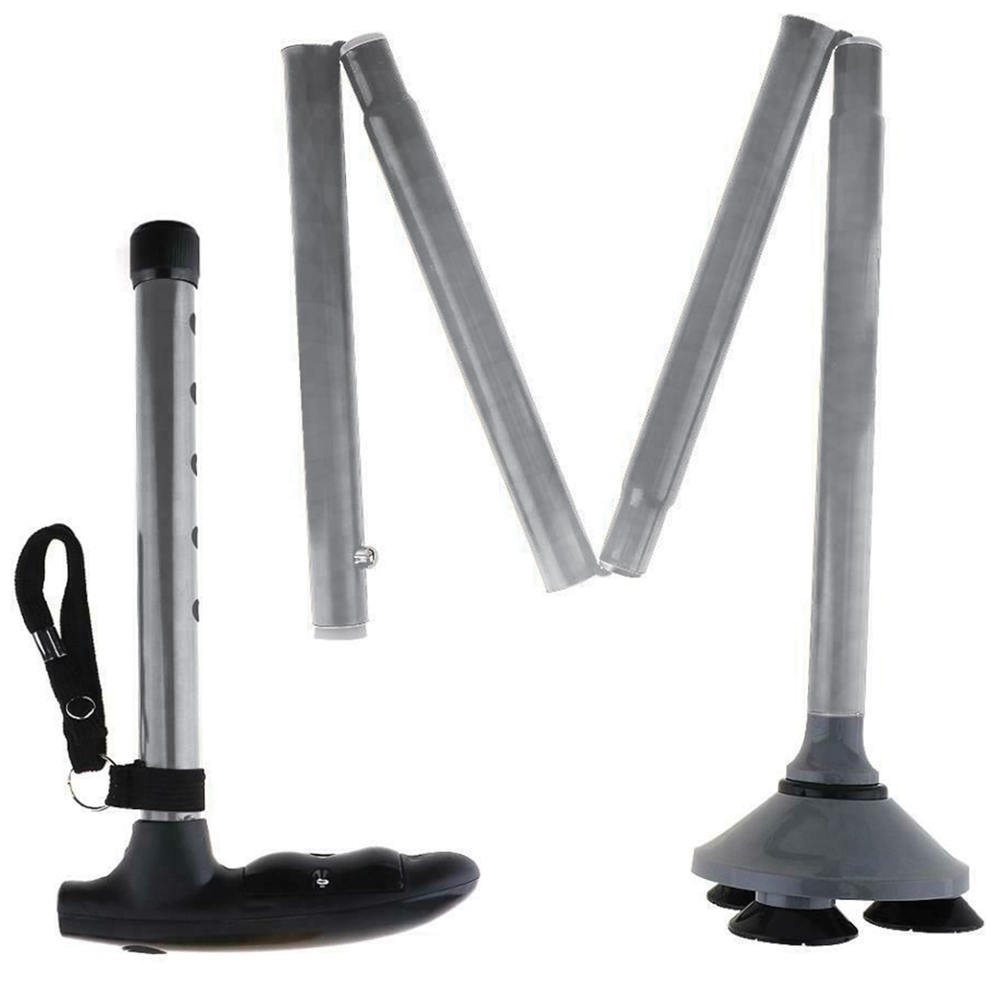 gima-43044-bastone-pieghevole-con-ventosa-rotante-360-e-luce-led-a-3-punti-argen image 3