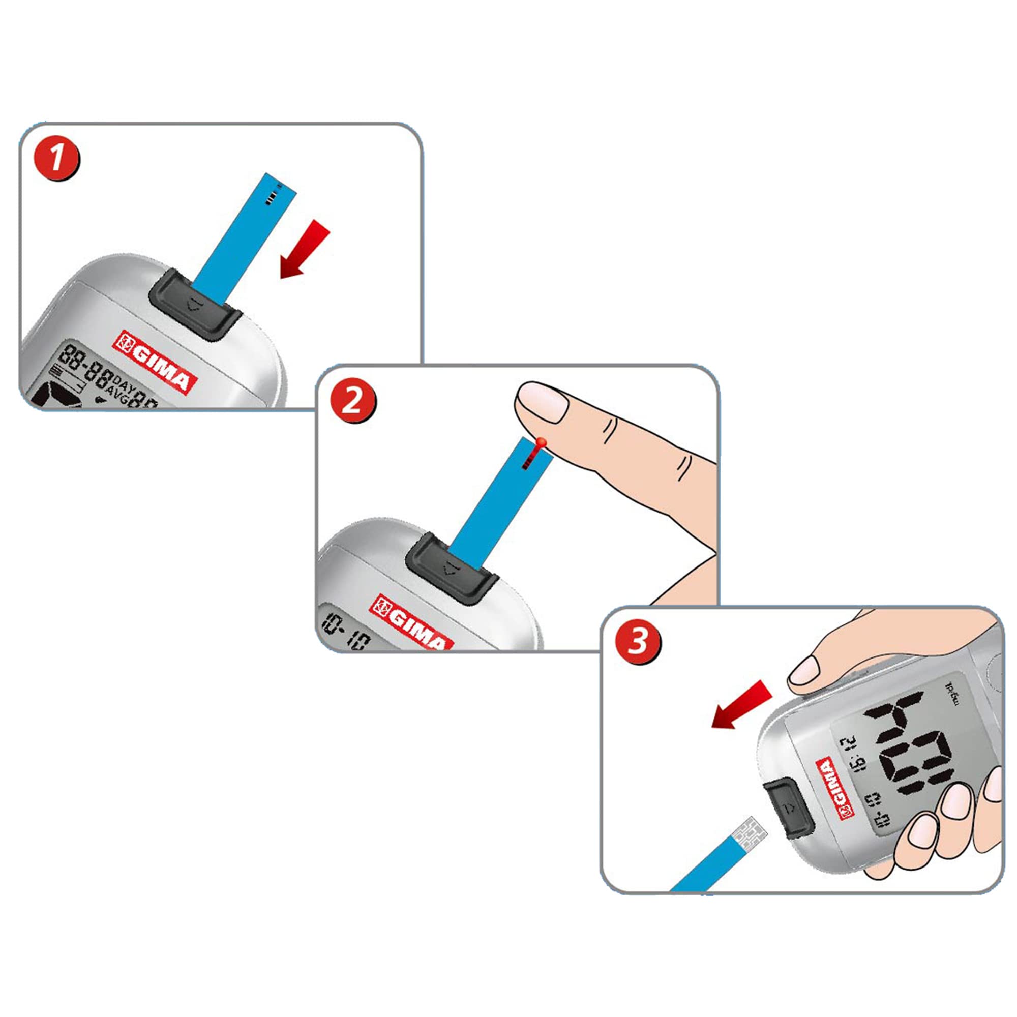 gima-misuratore-glicemia-glucometro-kit-completo-bluetooth-10-strisce-10-lancett image 3