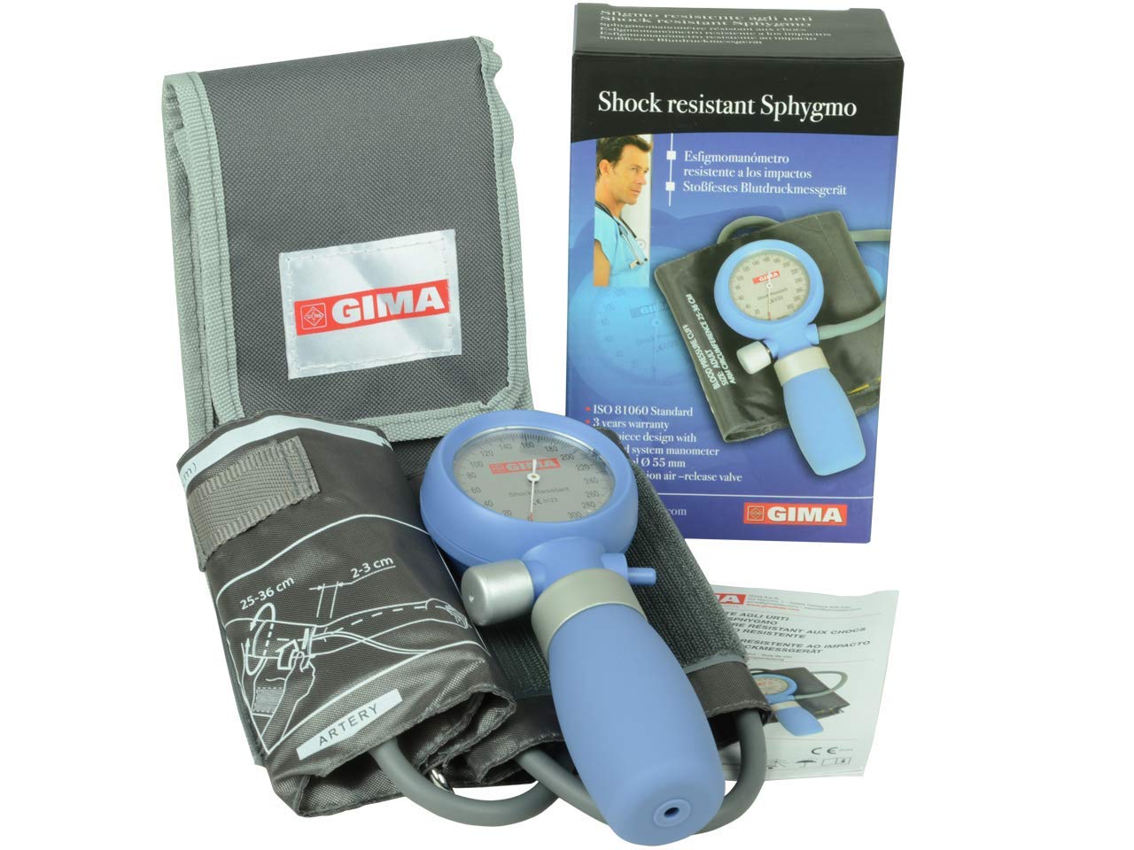gima-32702-sfigmomanometro-anti-shock-manometro-antishock-con-bracciale-in-nylon image 2