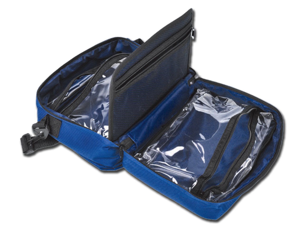 gima-borsa-pronto-soccorso-completa-31x22x11-cm-blu-con-sfigmomanometro-stetosco image 2