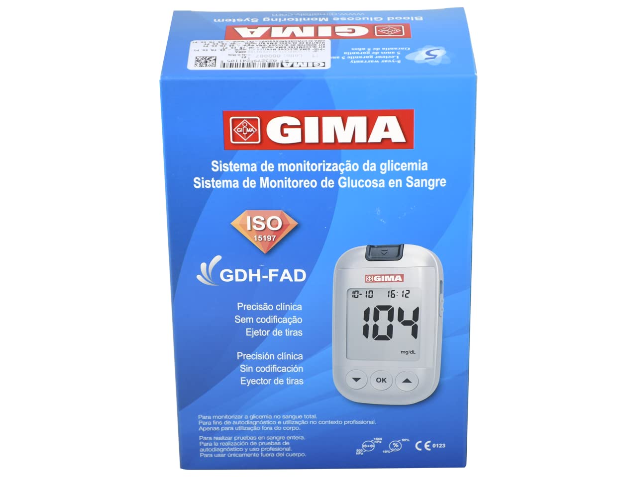 gima-24108-glucometro-mg-dl-per-controllo-e-monitoraggio-del-glucosio-nel-sangue image 6