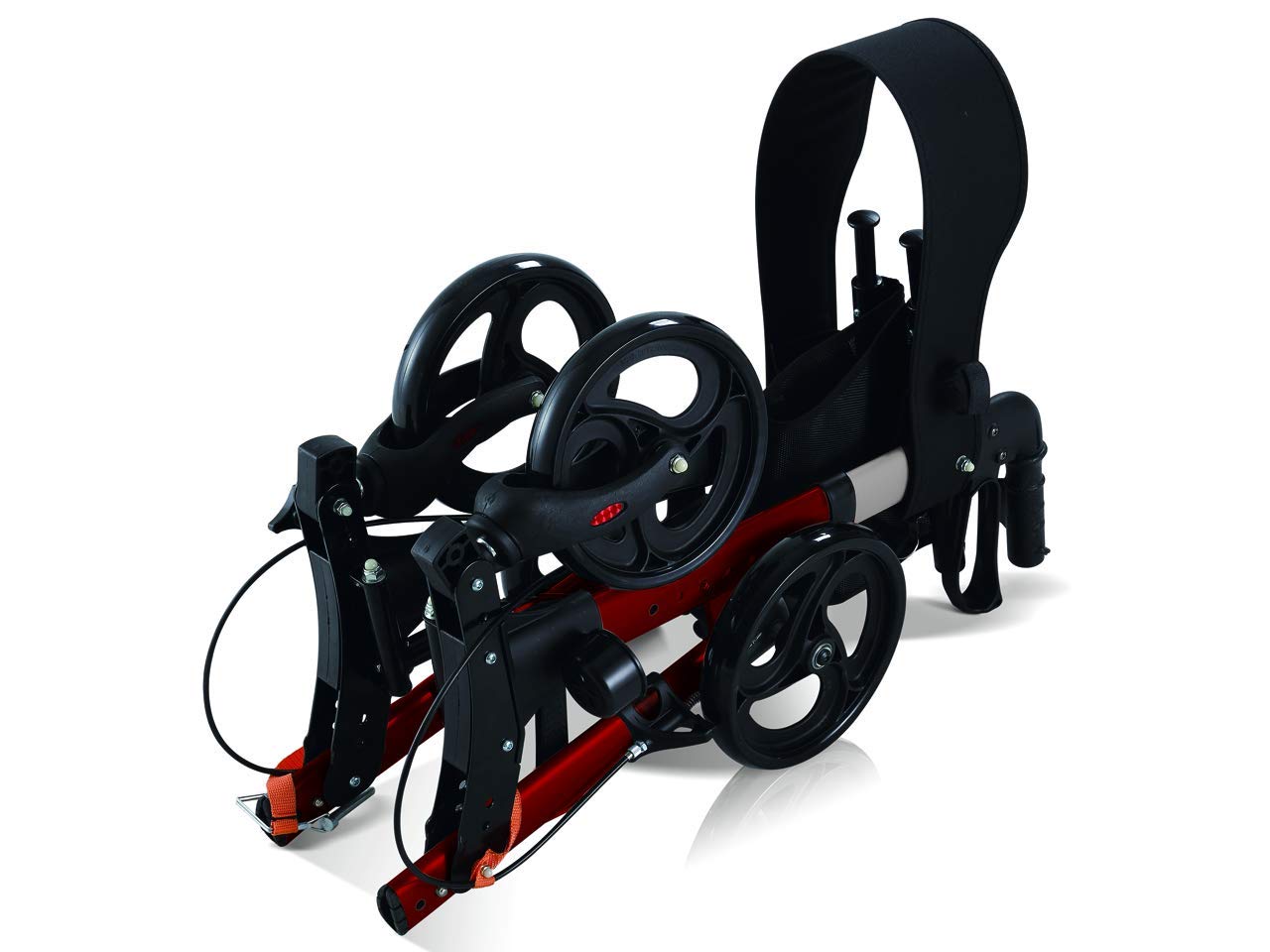 gima-deambulatore-compact-pieghevole-in-alluminio-con-sedile-schienale-portabast image 3