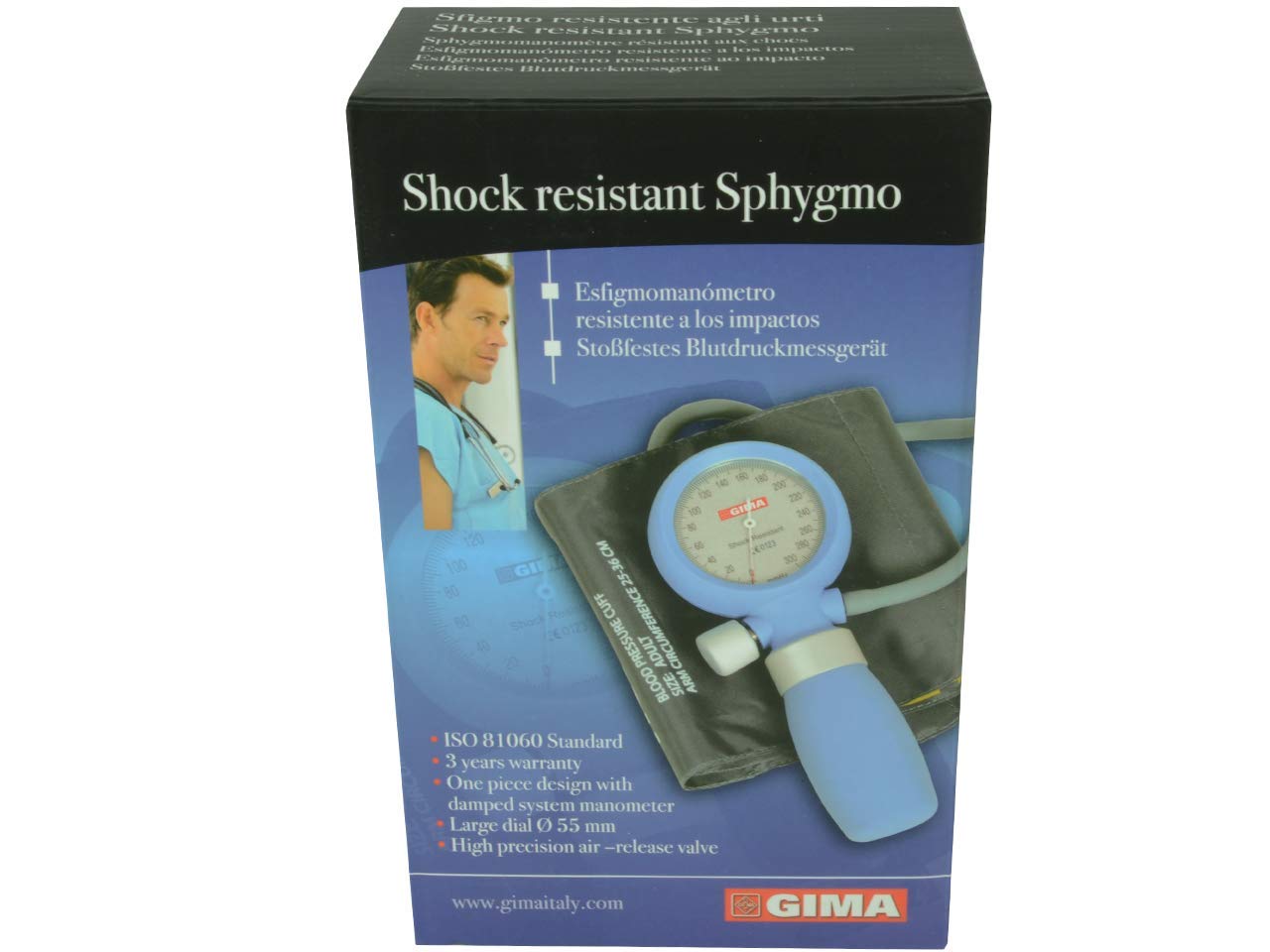 gima-32702-sfigmomanometro-anti-shock-manometro-antishock-con-bracciale-in-nylon image 4