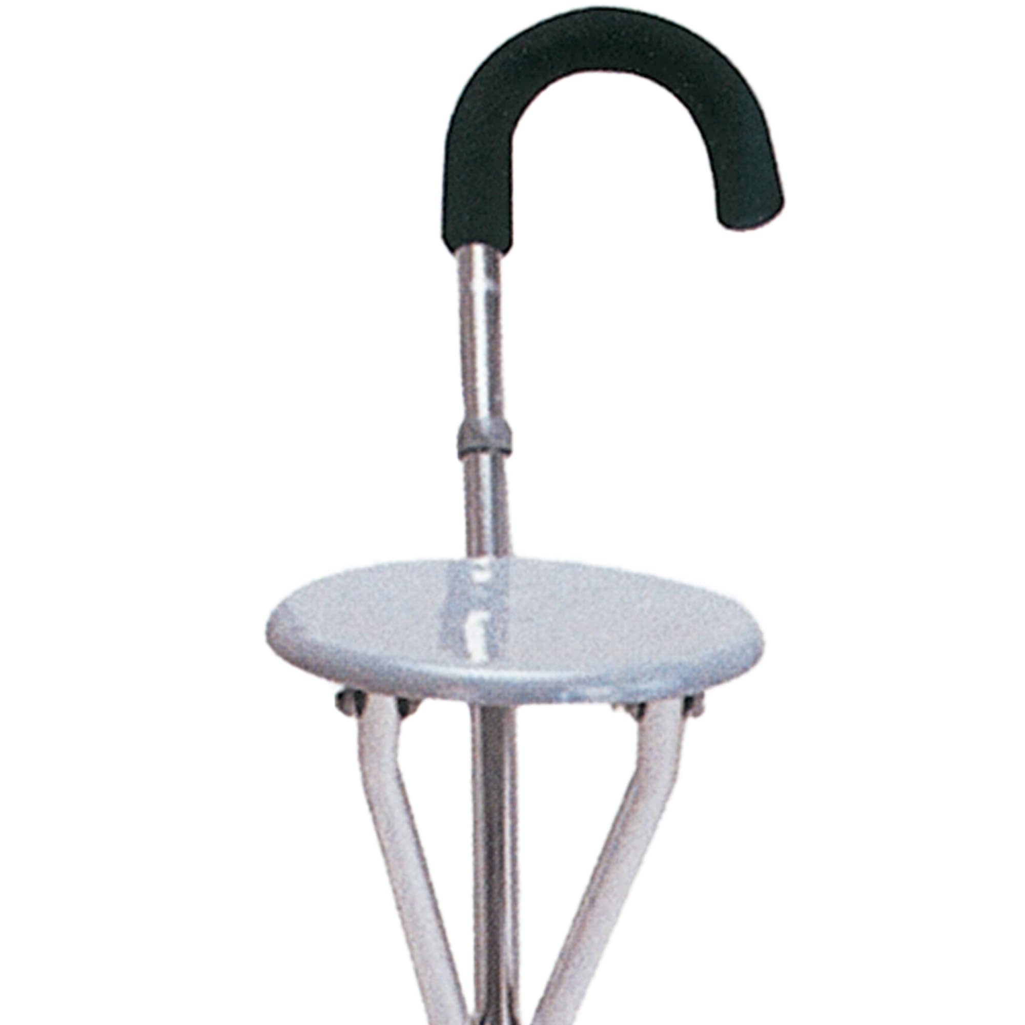 gima-43060-bastone-con-sedile-pieghevole-alluminio-argento image 2