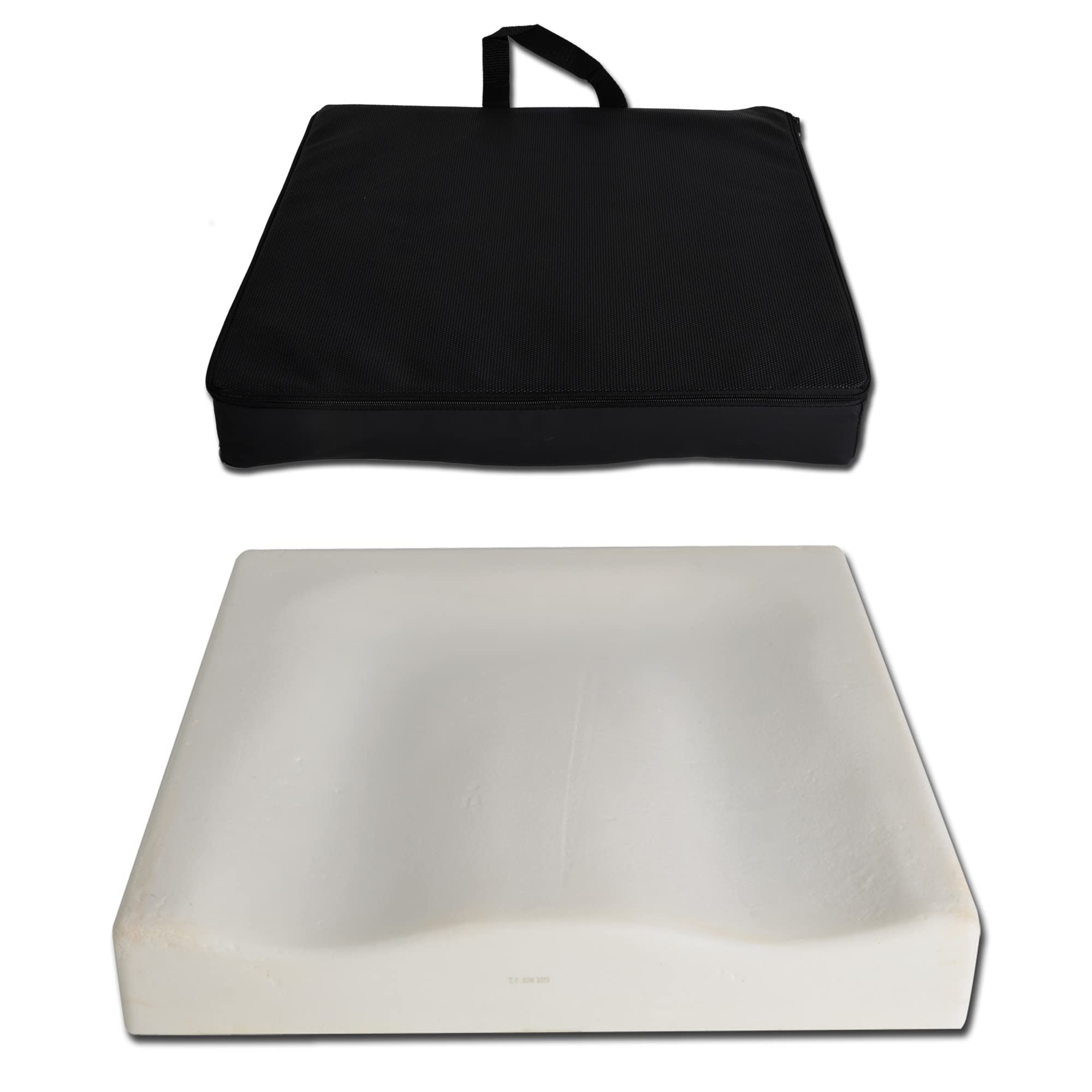 gima-28535-cuscino-antidecubito-visco-mouss-43-x-43-x-6-cm-schiuma-viscoelastica image 1