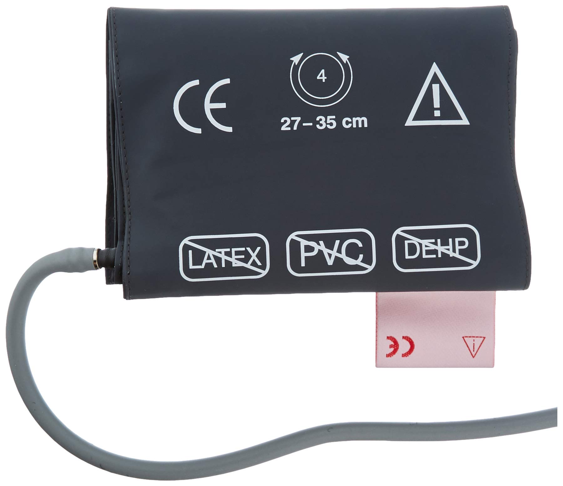 gima-32691-sfigmomanometro-aneroide-kobold-nero-con-bracciale-grigio-manometro-d image 2