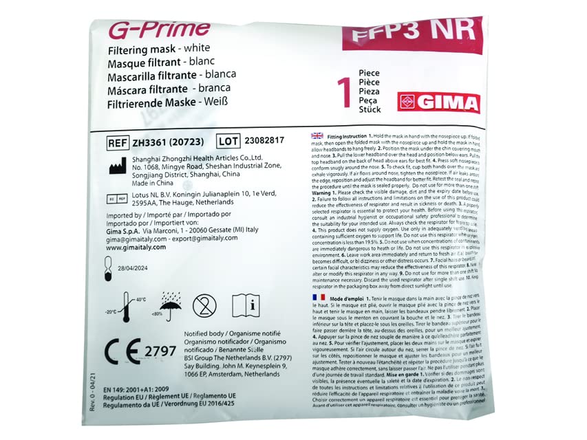 gima-g-prime-mascherine-filtranti-ffp3-nr-pieghevoli-forma-c-senza-valvola-30-pz image 8