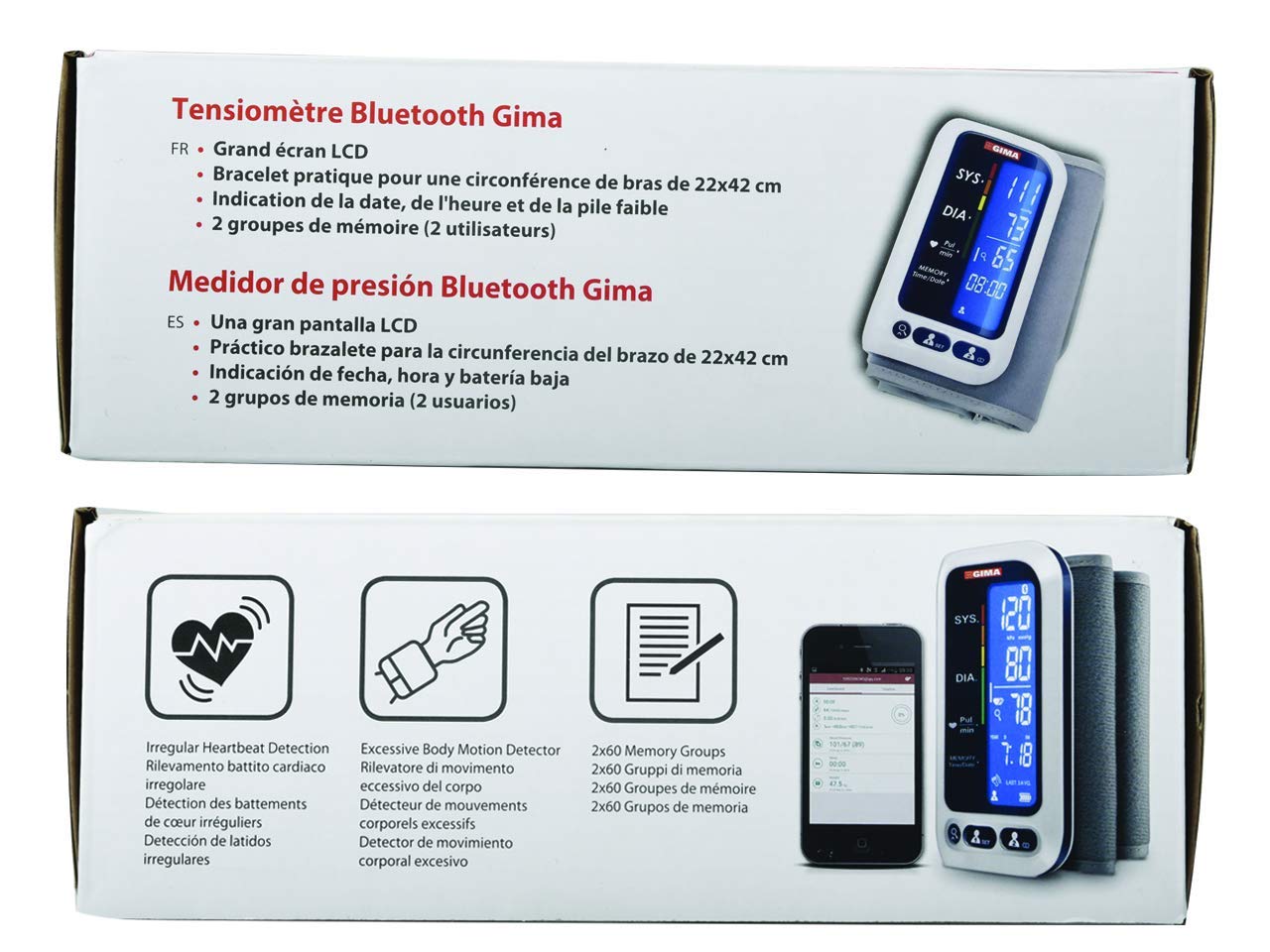 gima-p10-misuratore-di-pressione-da-braccio-bluetooth-tubeless-super-sottile-con image 6