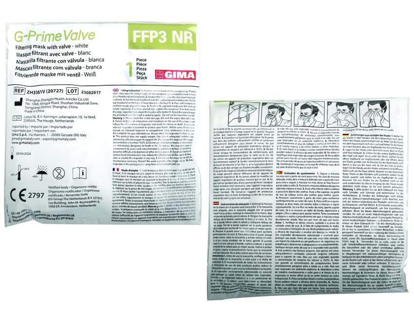gima-g-prime-mascherine-filtranti-ffp3-nr-pieghevoli-forma-c-con-valvola-20-pz-i image 5