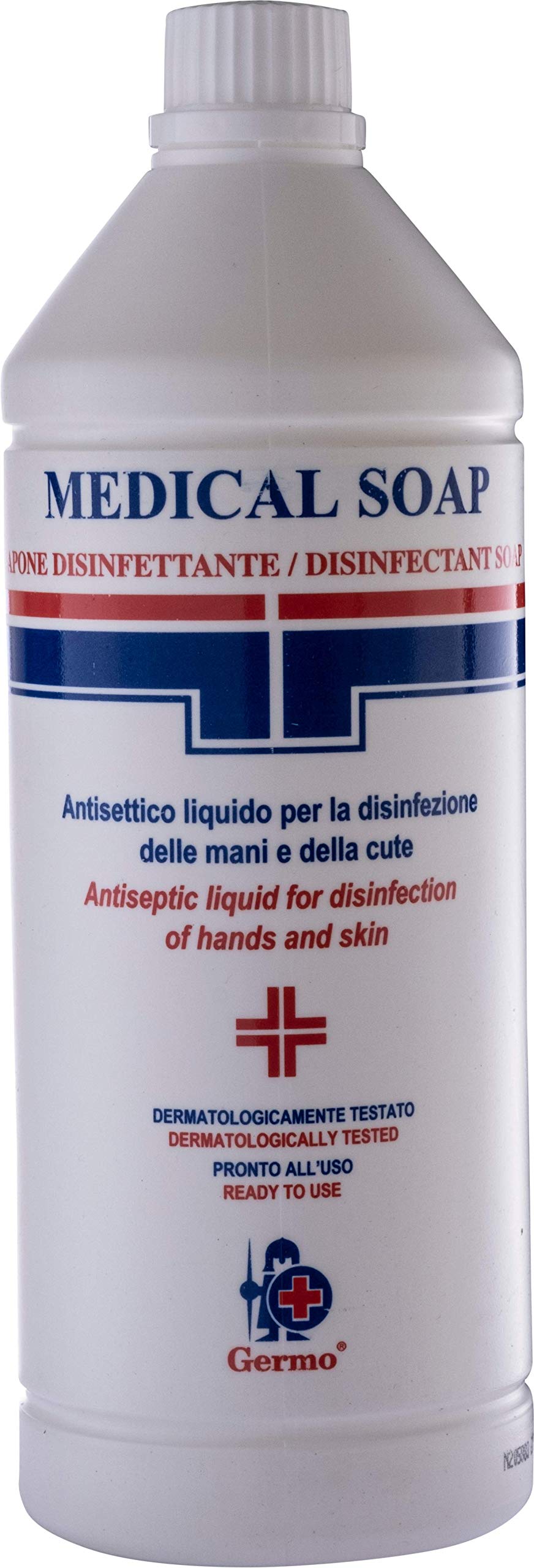 germo-sapone-disinfettante-medical-soap-flacone-1-litro-antisettico-per-mani-e-c image 1