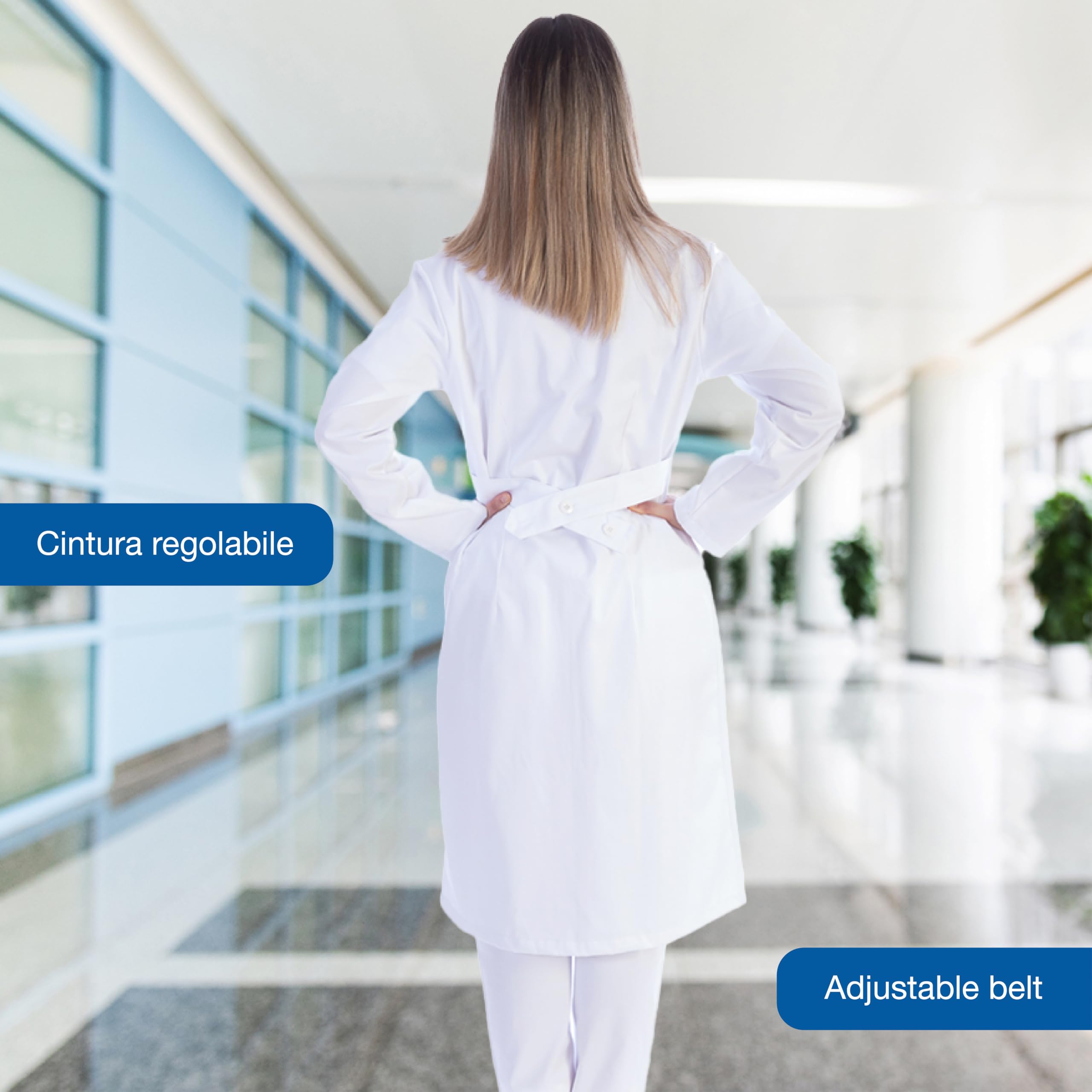 gima-camicia-medica-in-cotone-e-poliestere-con-bottoni image 4