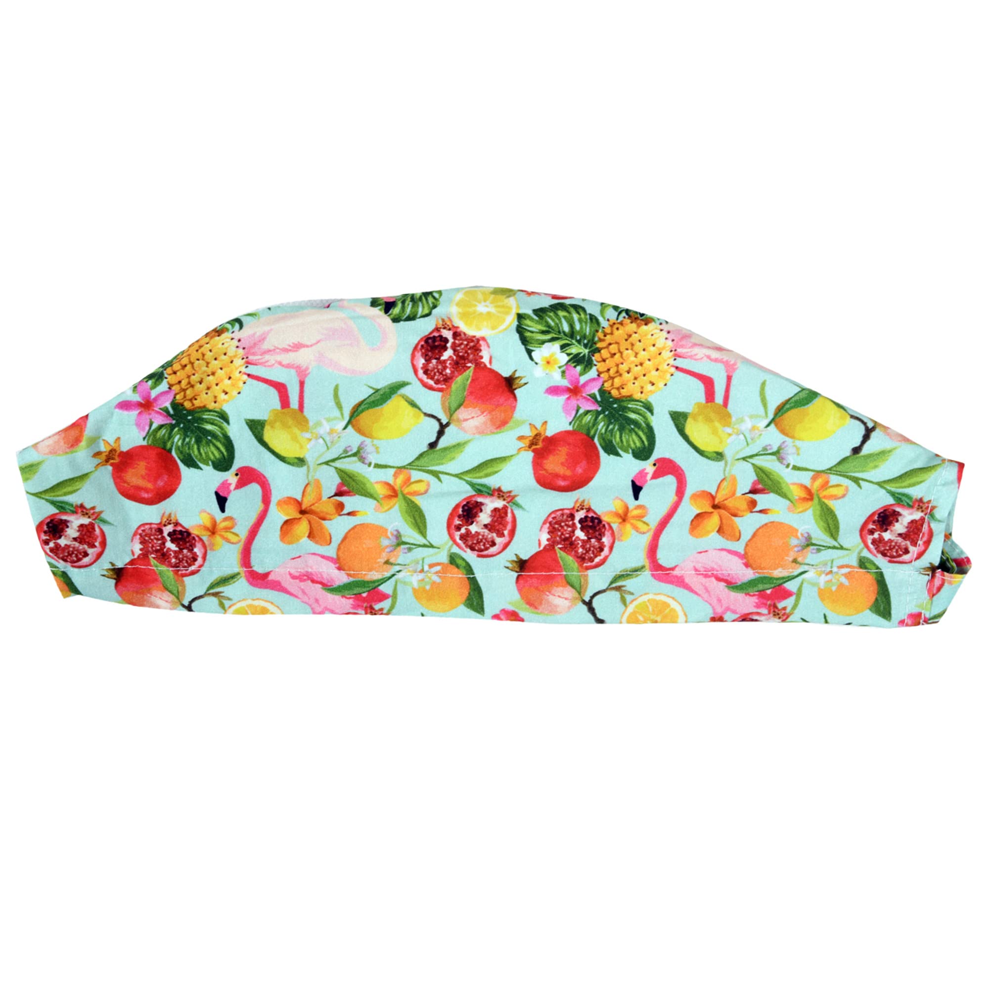 gima-cappellino-fantasia-fenicotteri-taglia-m-cuffia-chirurgica-in-cotone-per-op image 2