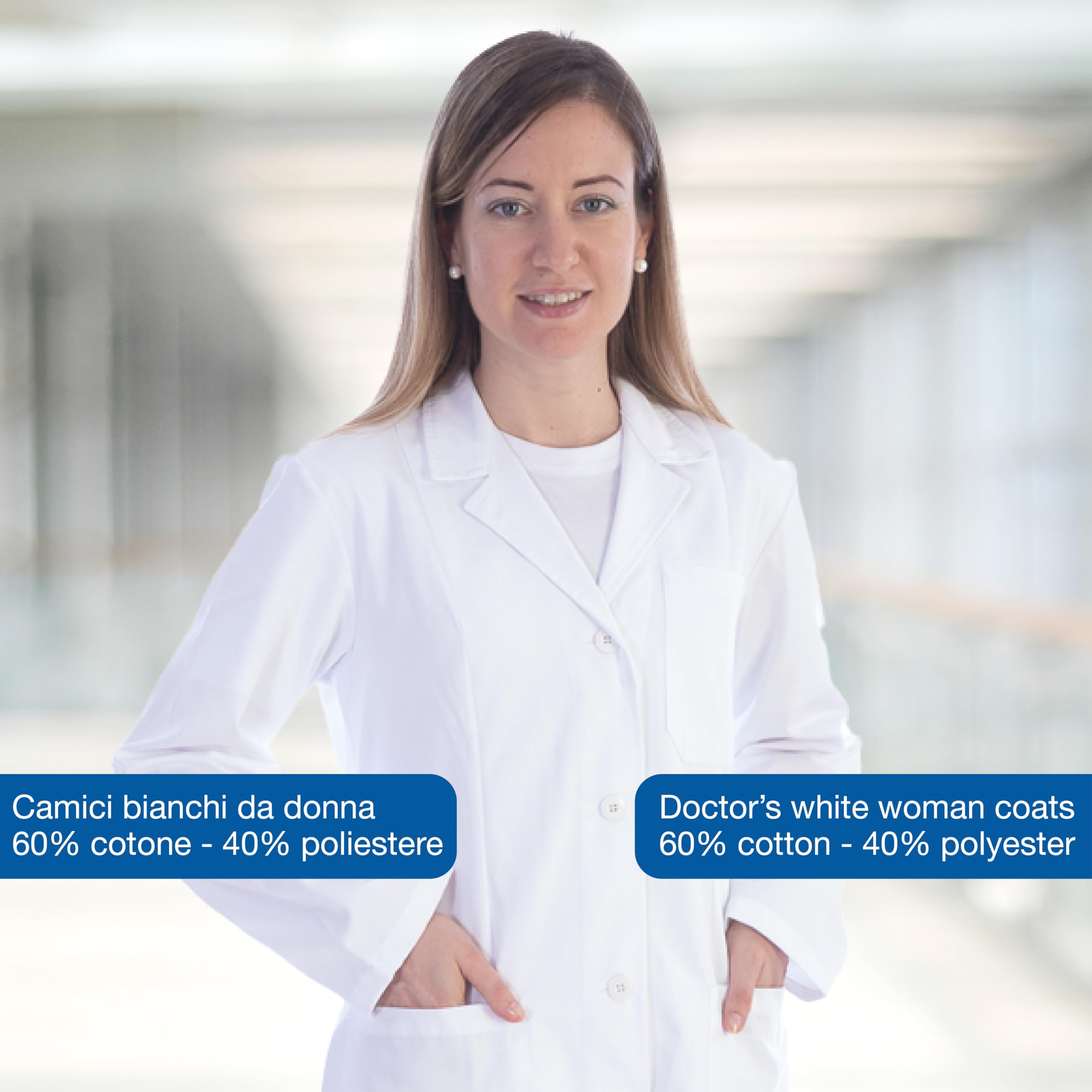 gima-camicia-medica-in-cotone-e-poliestere-con-bottoni image 2