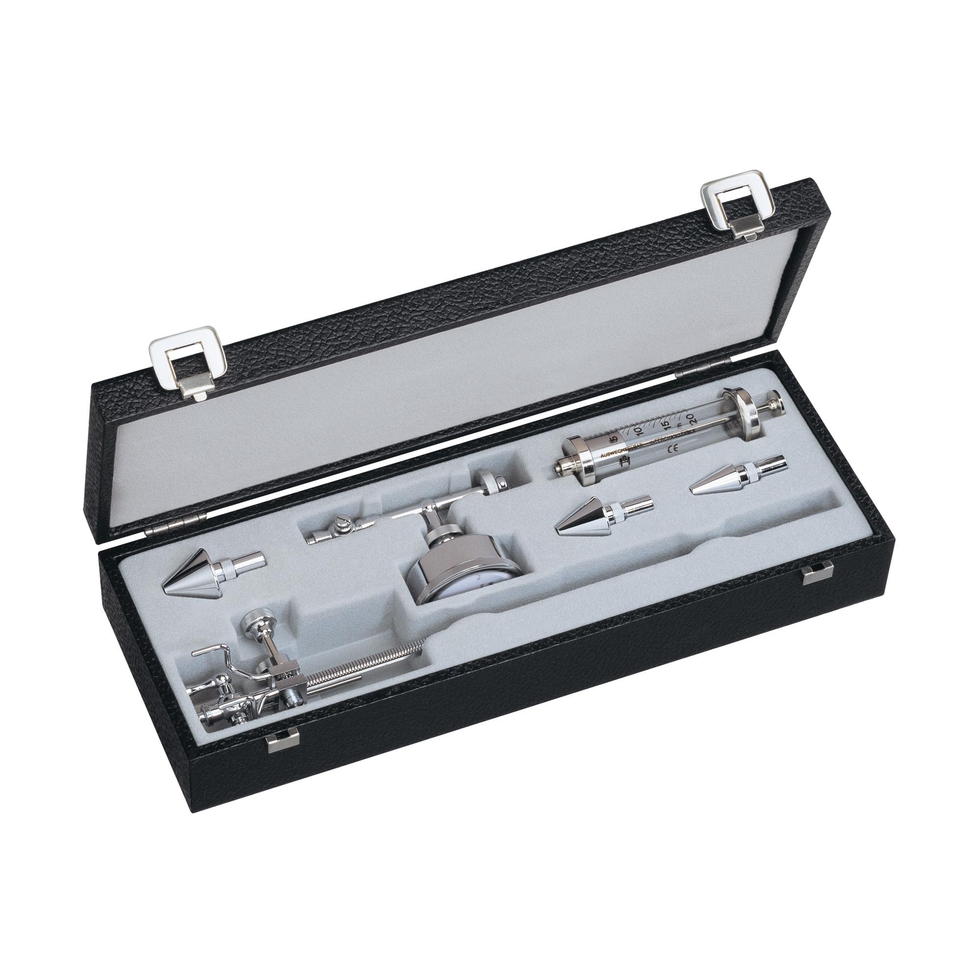 gima-29780-isterosalpingografo-con-manometro-asta-a-cremagliera-e-siringa-10-cc- image 7