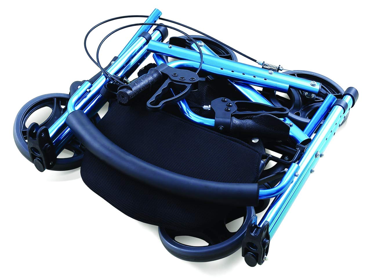 gima-deambulatore-pieghevole-blu-alluminio-leggero-con-sedile-schienale-imbottit image 3