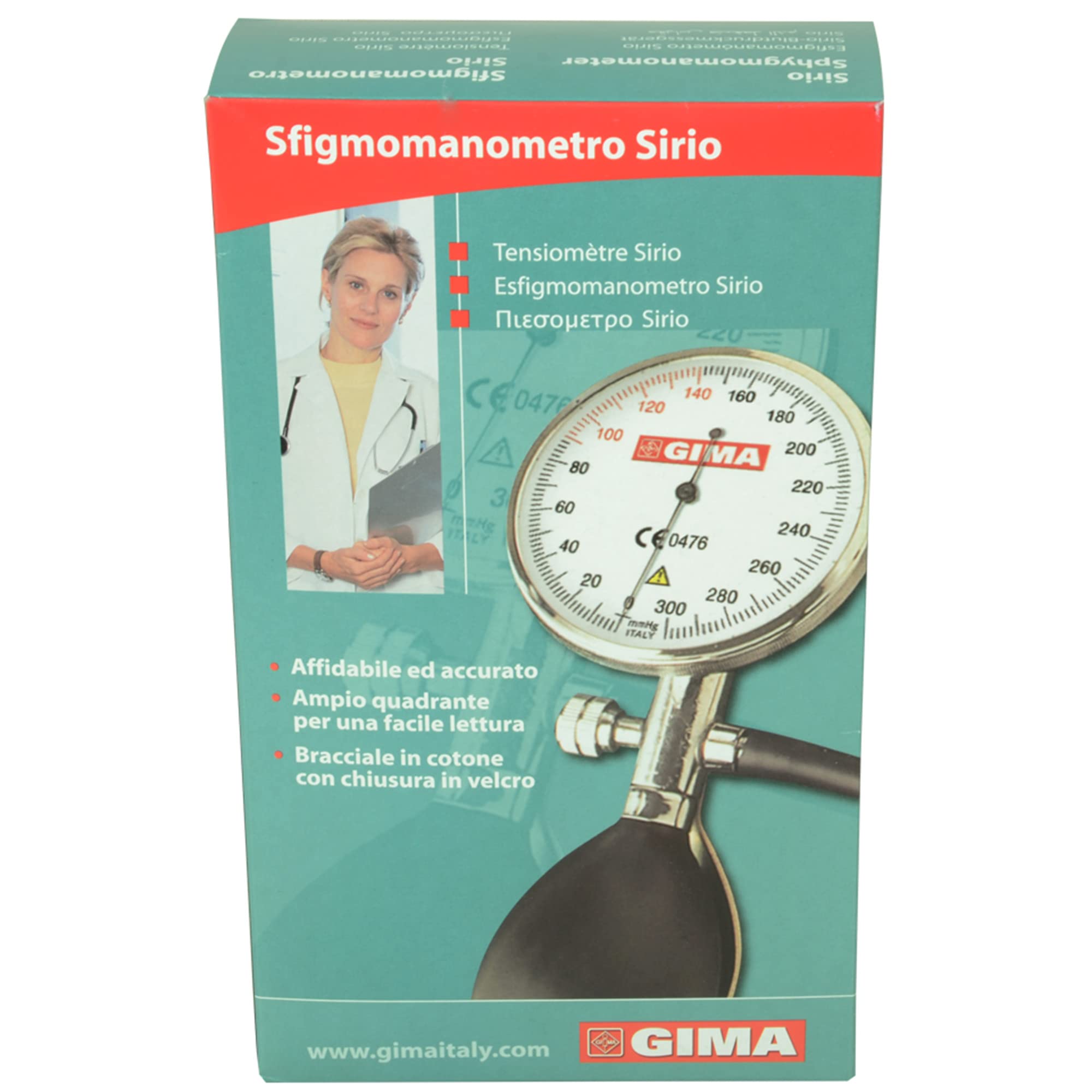 gima-32729-sfigmomanometro-sirio-per-adulti-con-bracciale-calibrato-grigio image 7