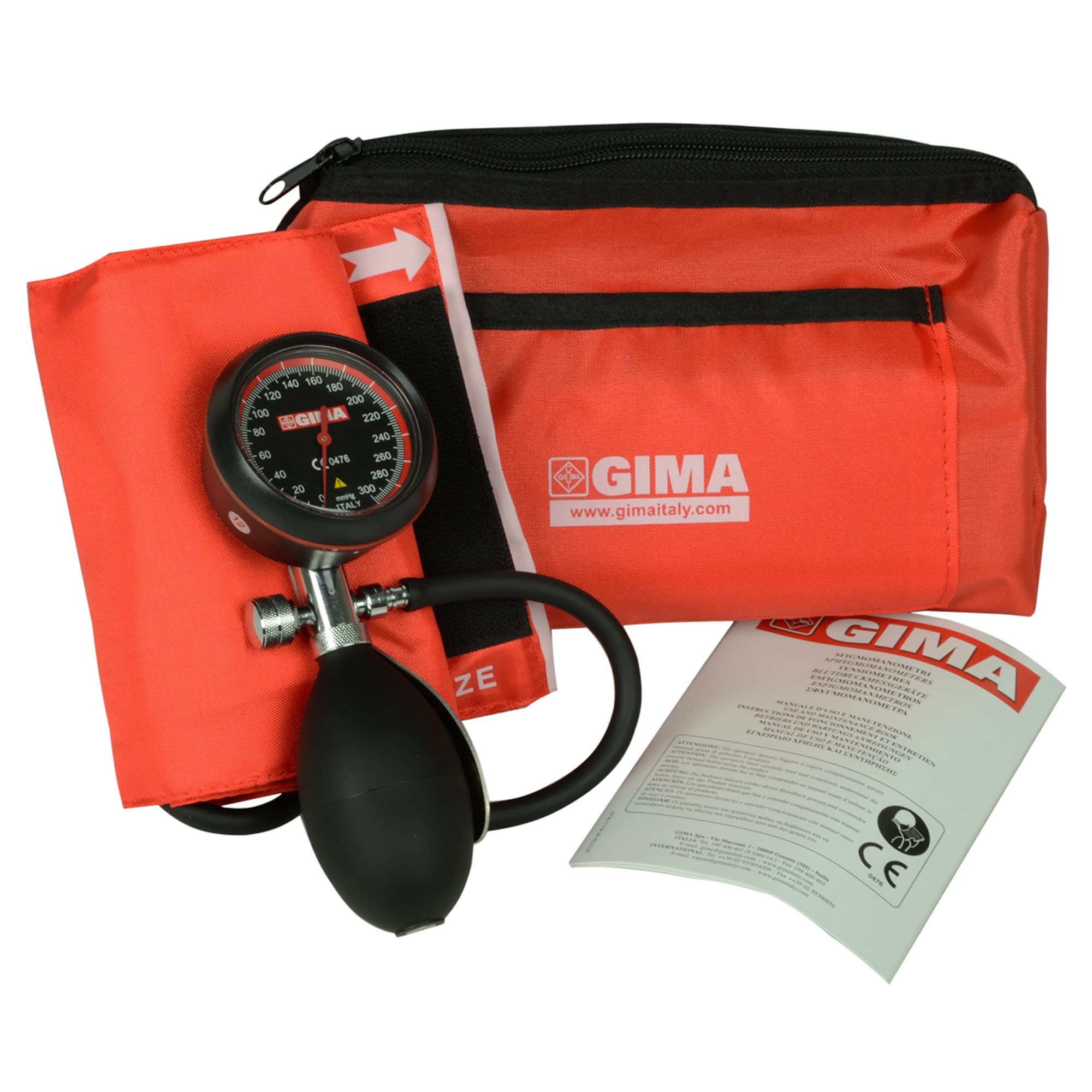 gima-32726-sfigmo-london-sfigmomanometro-professionale-adulti-senza-lattice-brac image 1