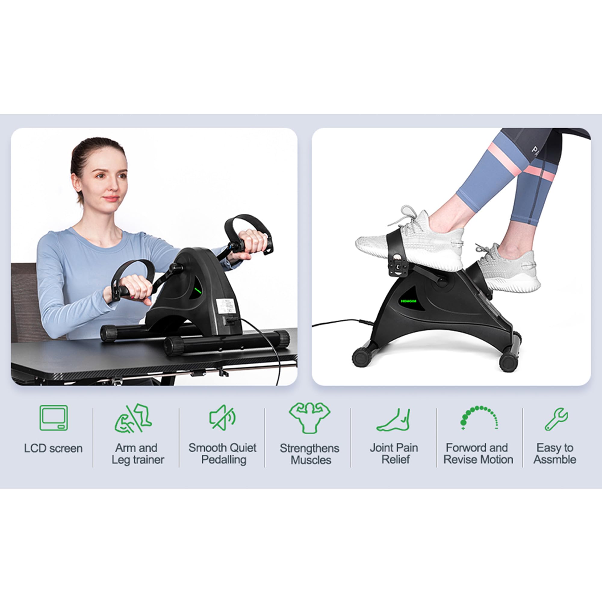 gima-pedaliera-elettrica-con-display-per-anziani-nera-esercitatore-cardio-riabil image 3