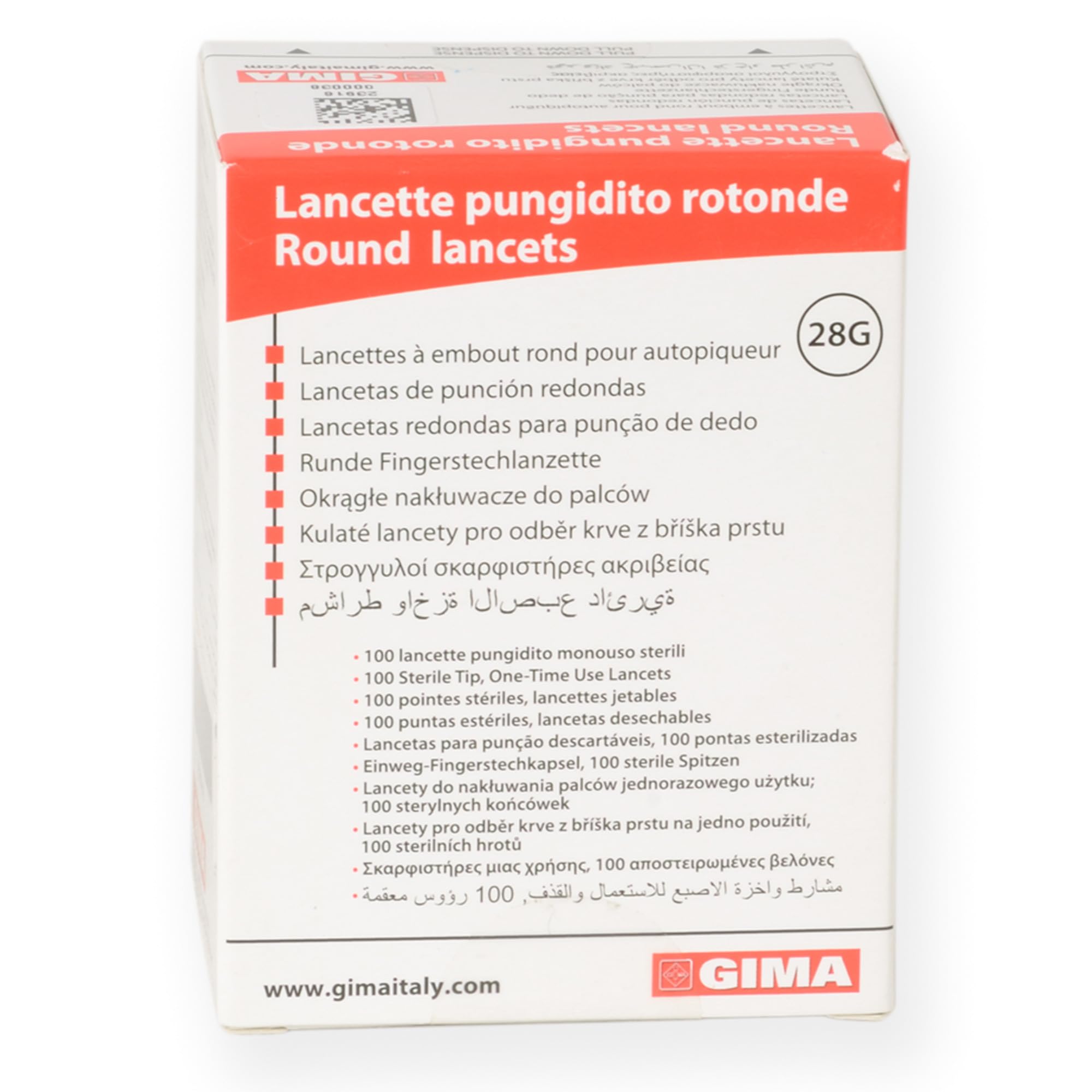 lancette-pungidito-universali-sterili-28g-gima-confezione-da-100-compatibili-con image 6