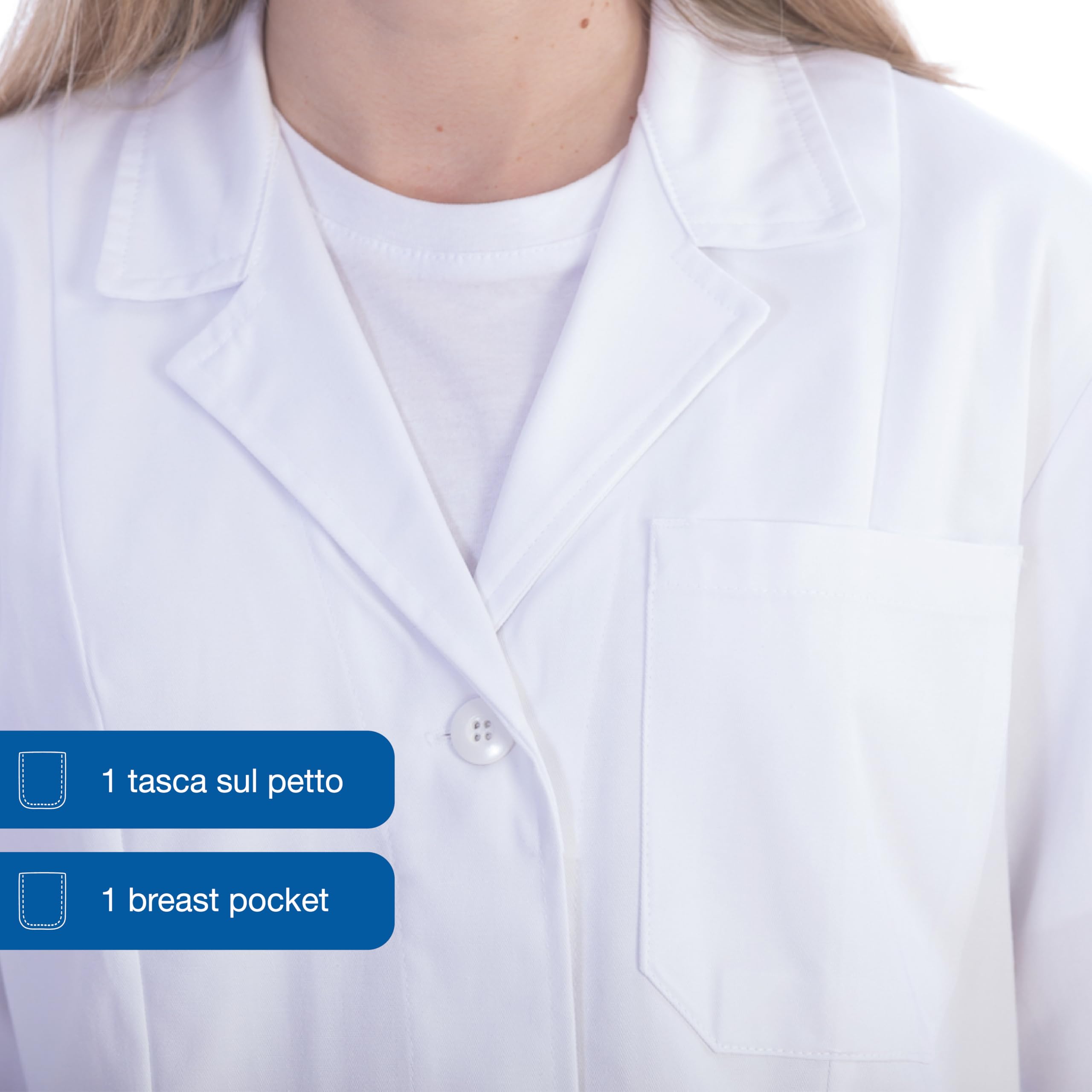 gima-camicia-medica-in-cotone-e-poliestere-con-bottoni image 5
