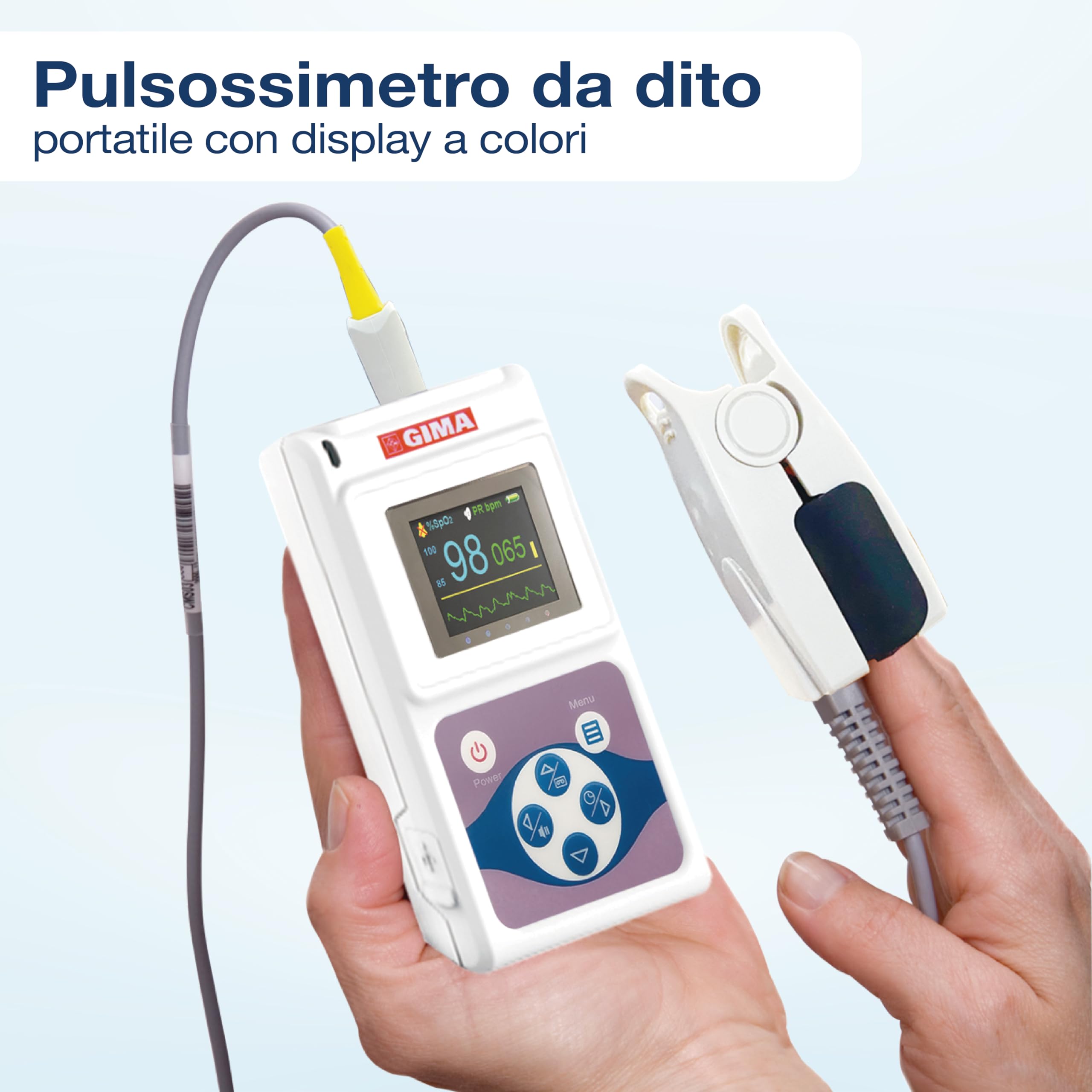 gima-35100-oxy-50-pulsossimetro-da-dito-portatile-con-display-a-colori-e-softwar image 2