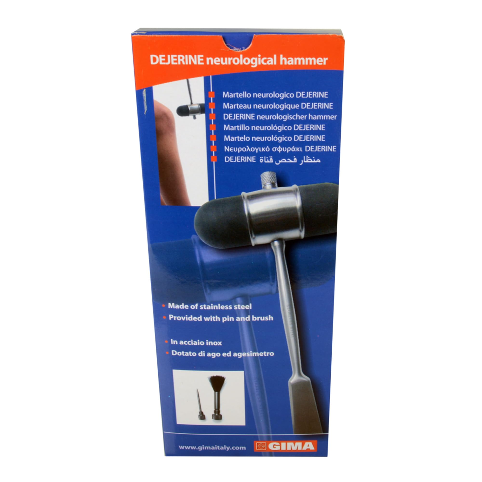 gima-31254-martello-neurologico-dejerine-classic-in-acciaio-inox-con-ago-e-agesi image 7