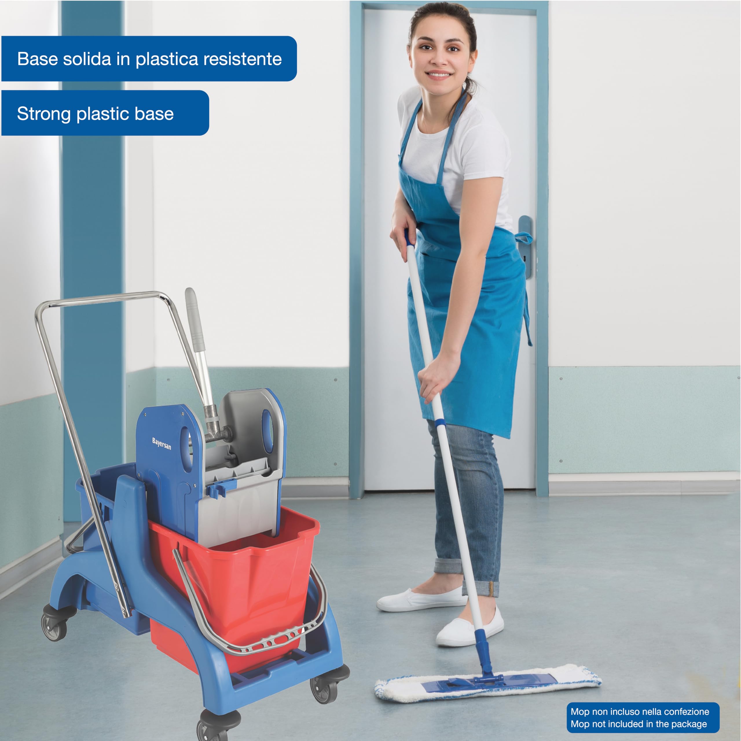 gima-45950-carrello-per-pulizie-basic-con-doppio-secchio-25-l-e-strizzatore-inte image 7