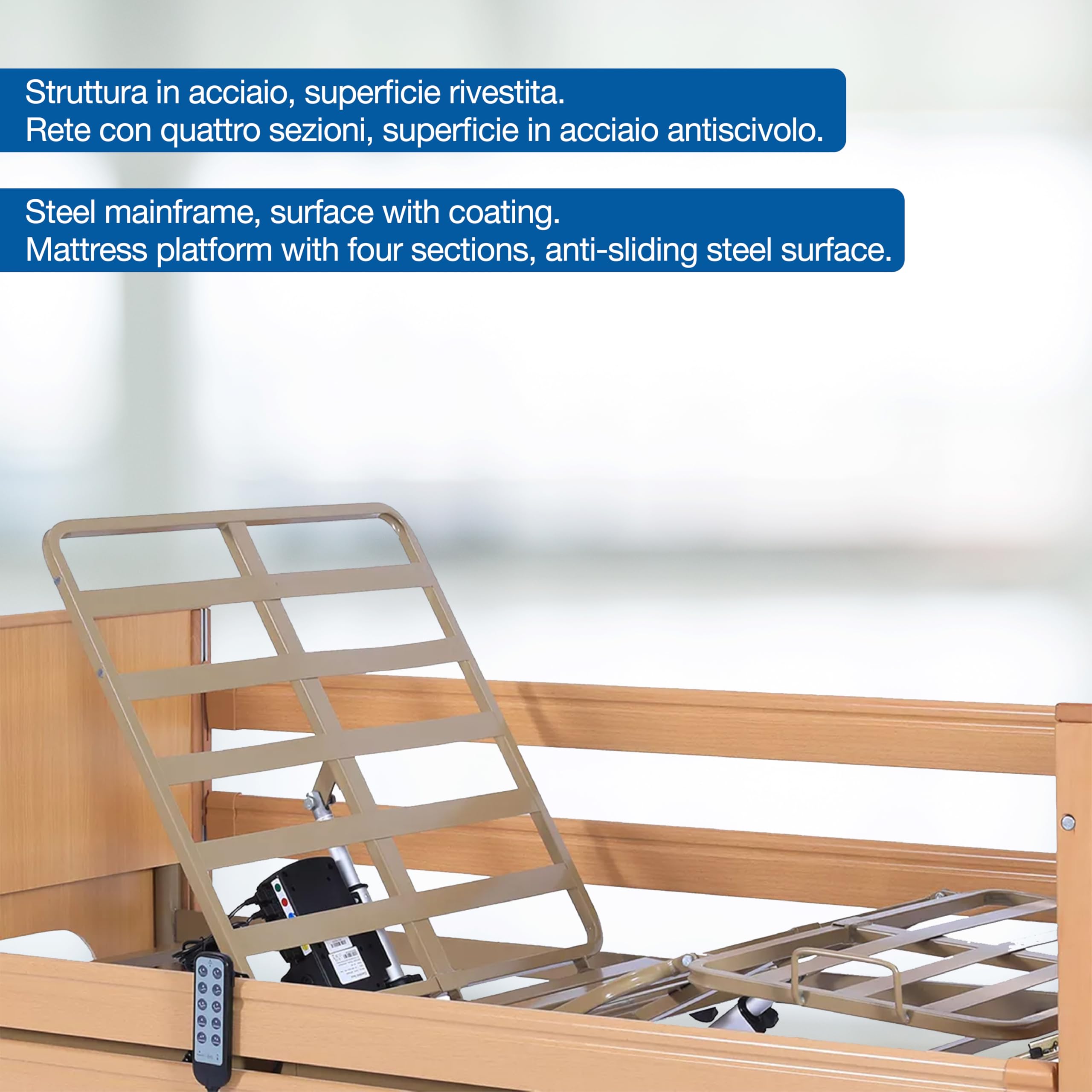 gima-27684-letto-elettrico-a-4-motori-con-altezza-regolabile-84-125-cm-3-articol image 3