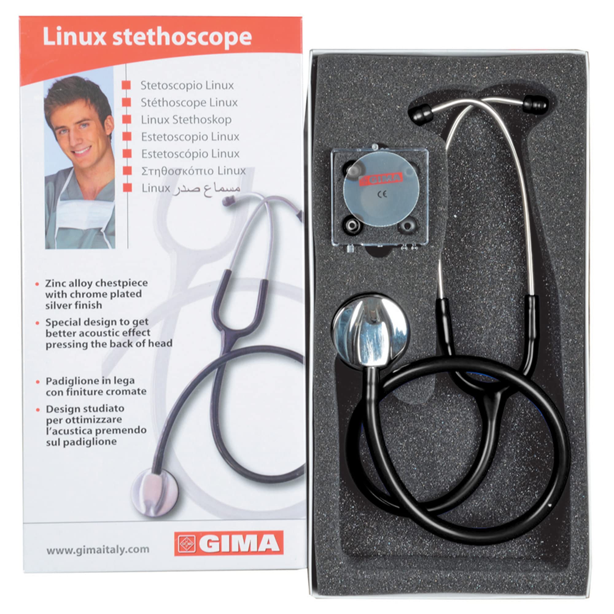 gima-32524-stetoscopio-linux-doppia-campana-nero image 2