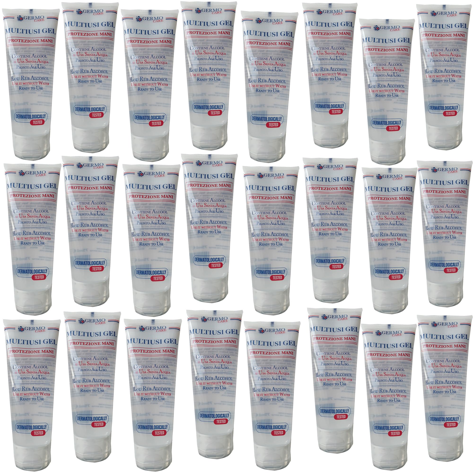 gima-36647-multiusi-gel-igienizzante-mani-al-62-alcol-24-tubetti-da-75-ml-presid image 1